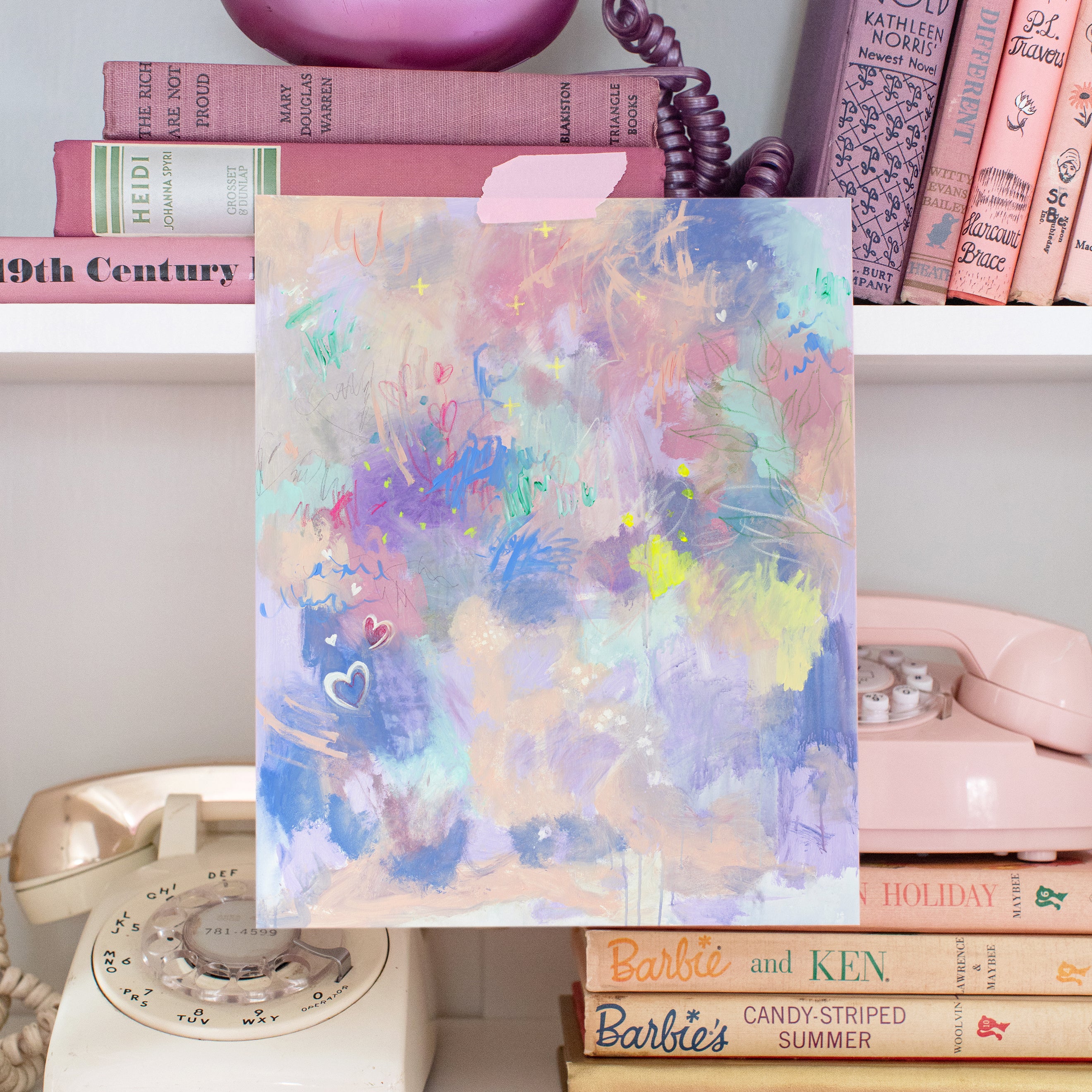 Lover Canvas Wall Art . Square