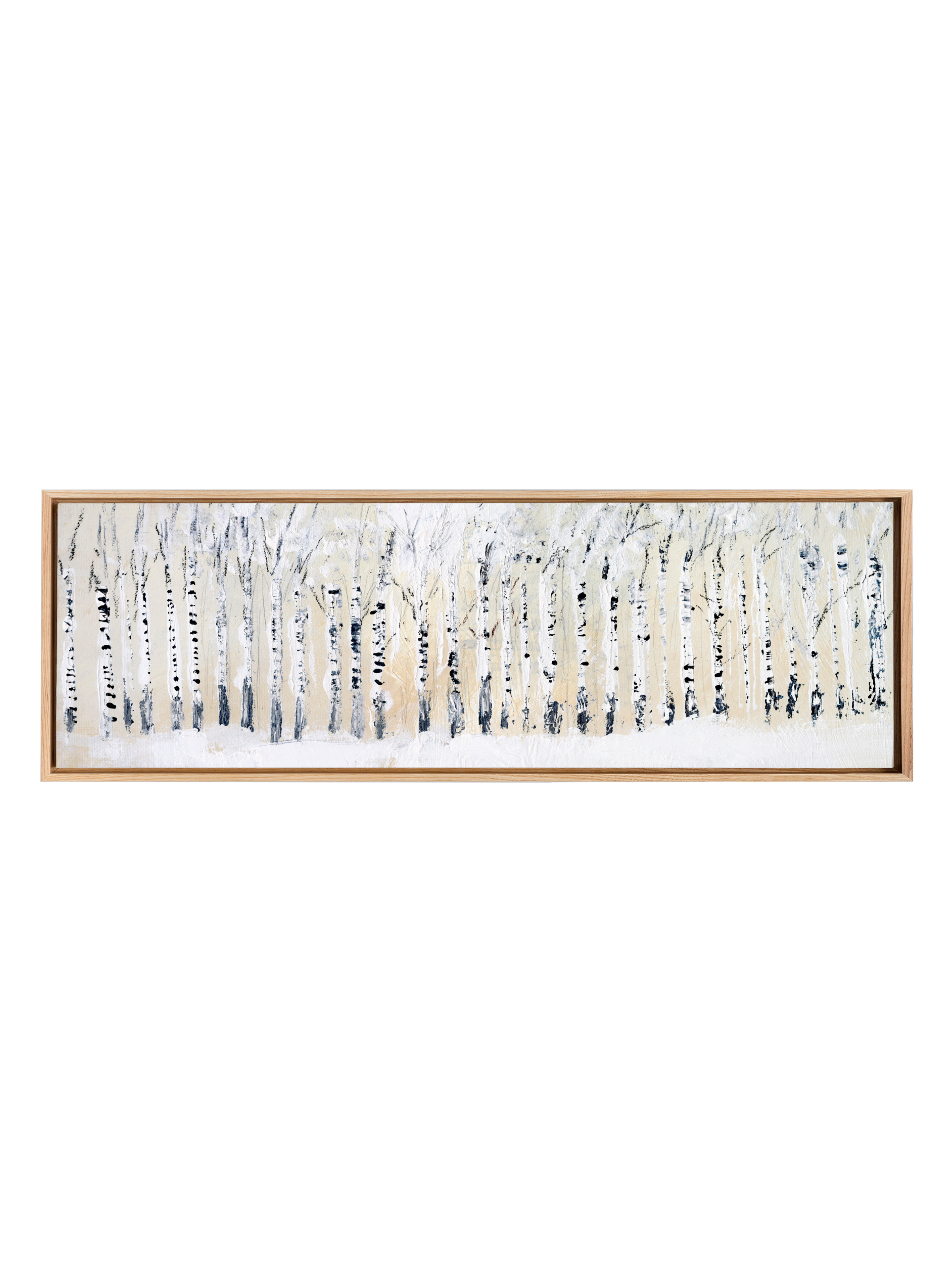 Glowing Birch | Canvas