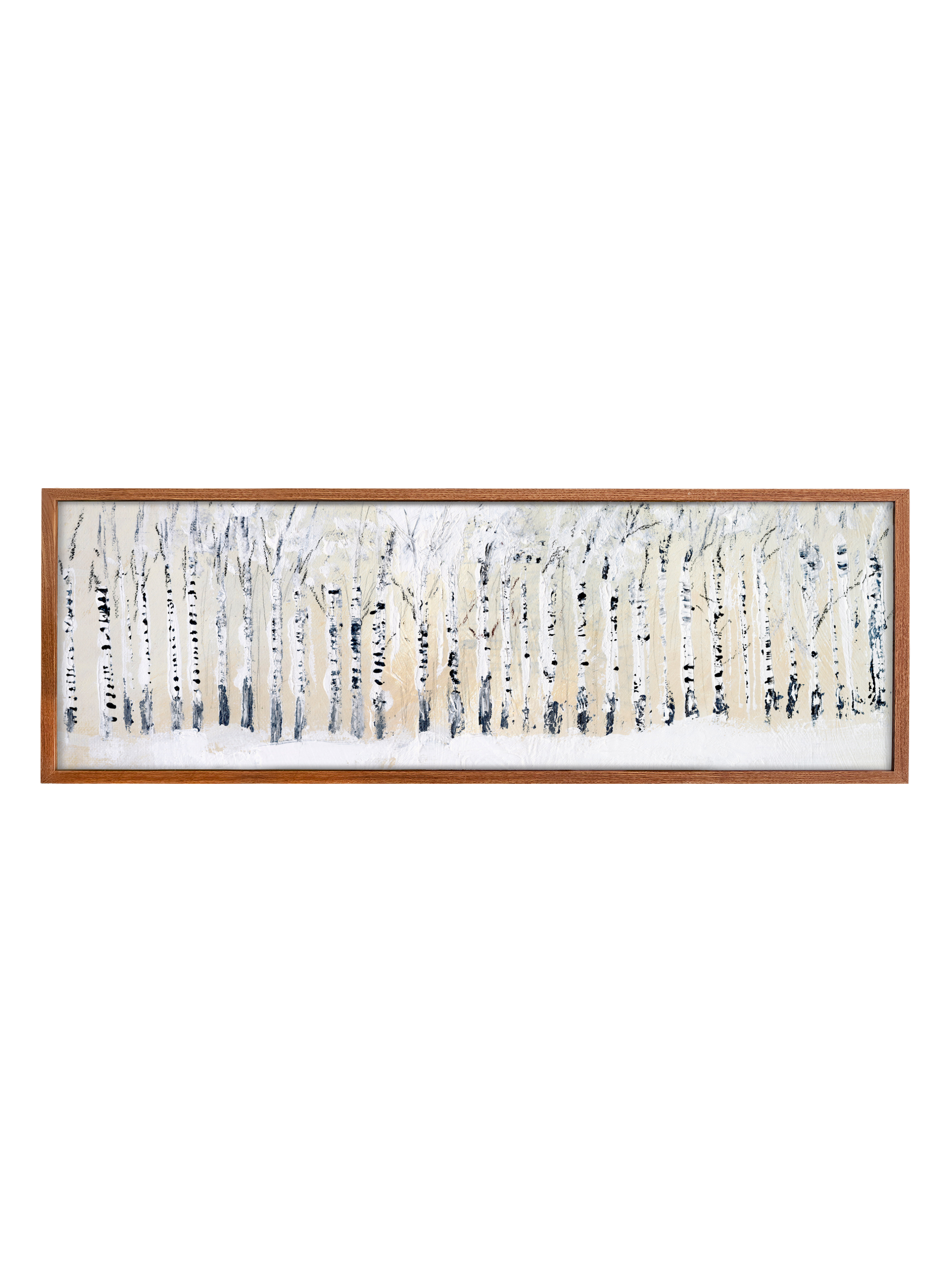 Glowing Birch | Canvas