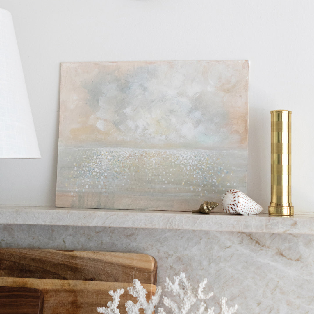 Champagne Waters Luxe Art Print
