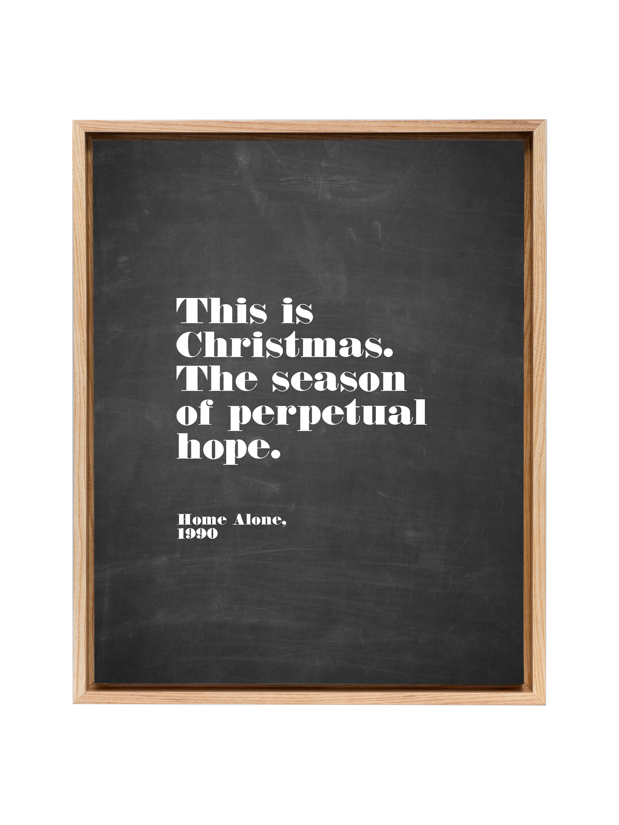 Home Alone Hope | Blackboard | Canvas