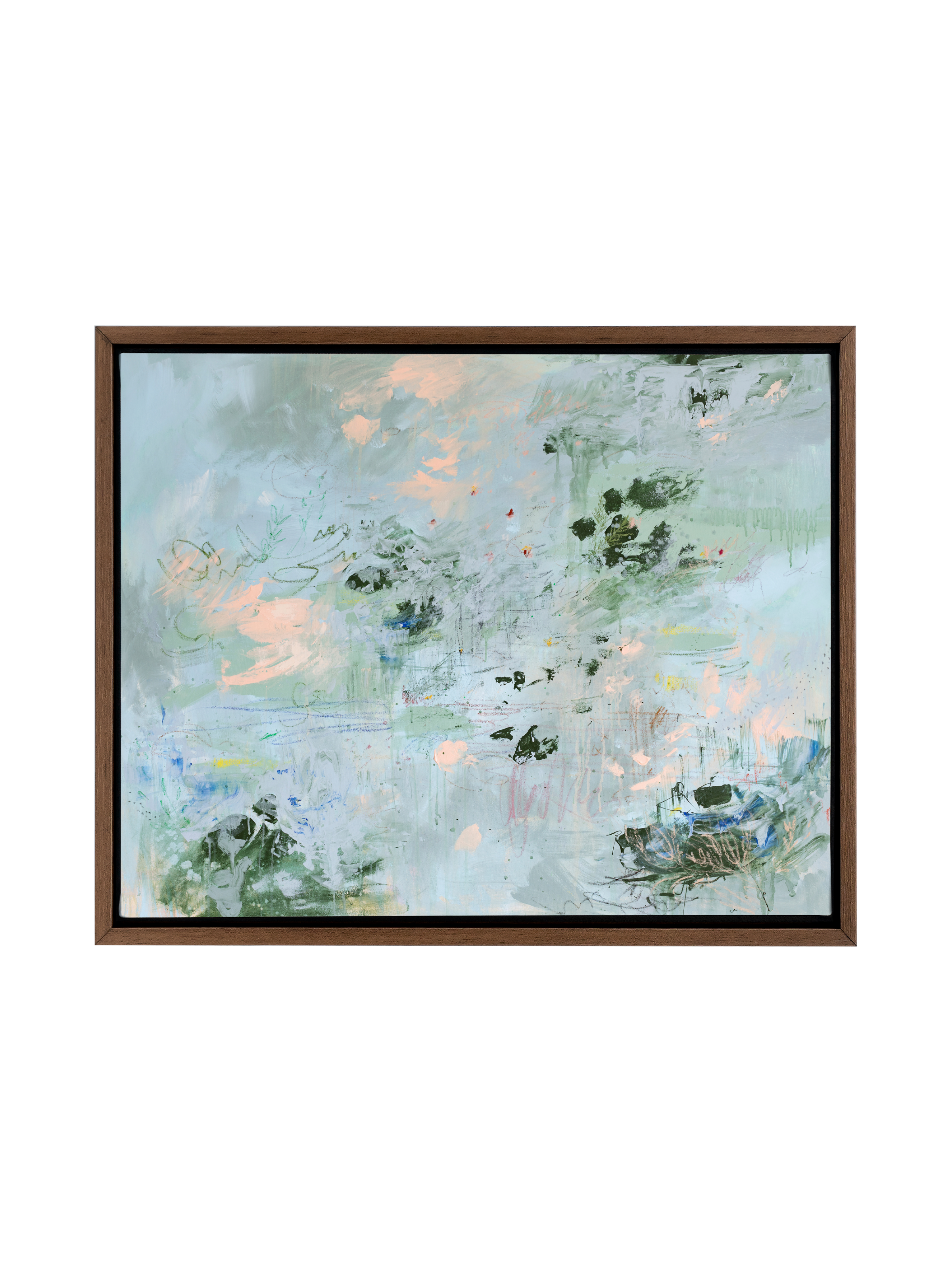 Petals Under Water | Canvas