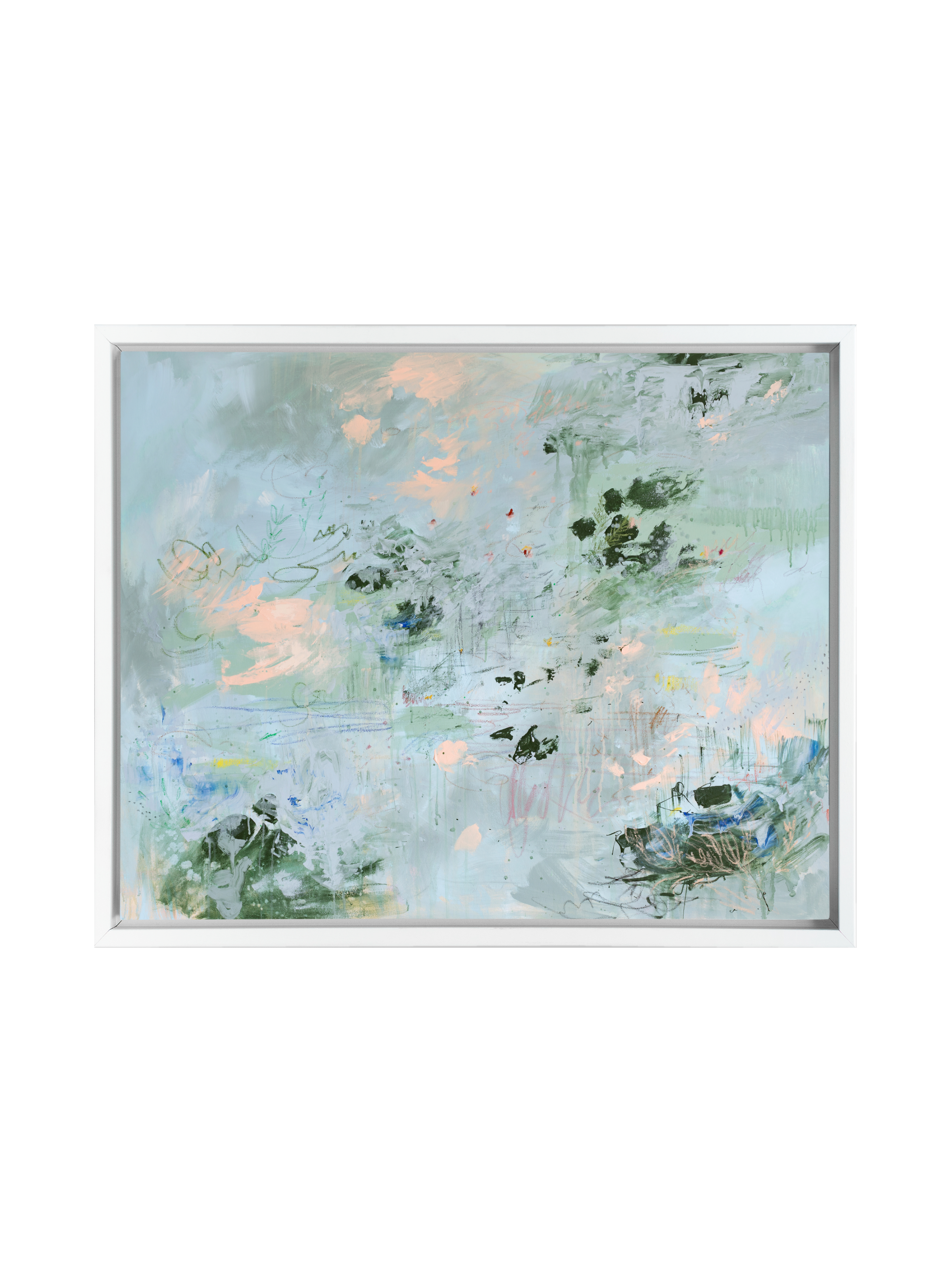 Petals Under Water | Canvas