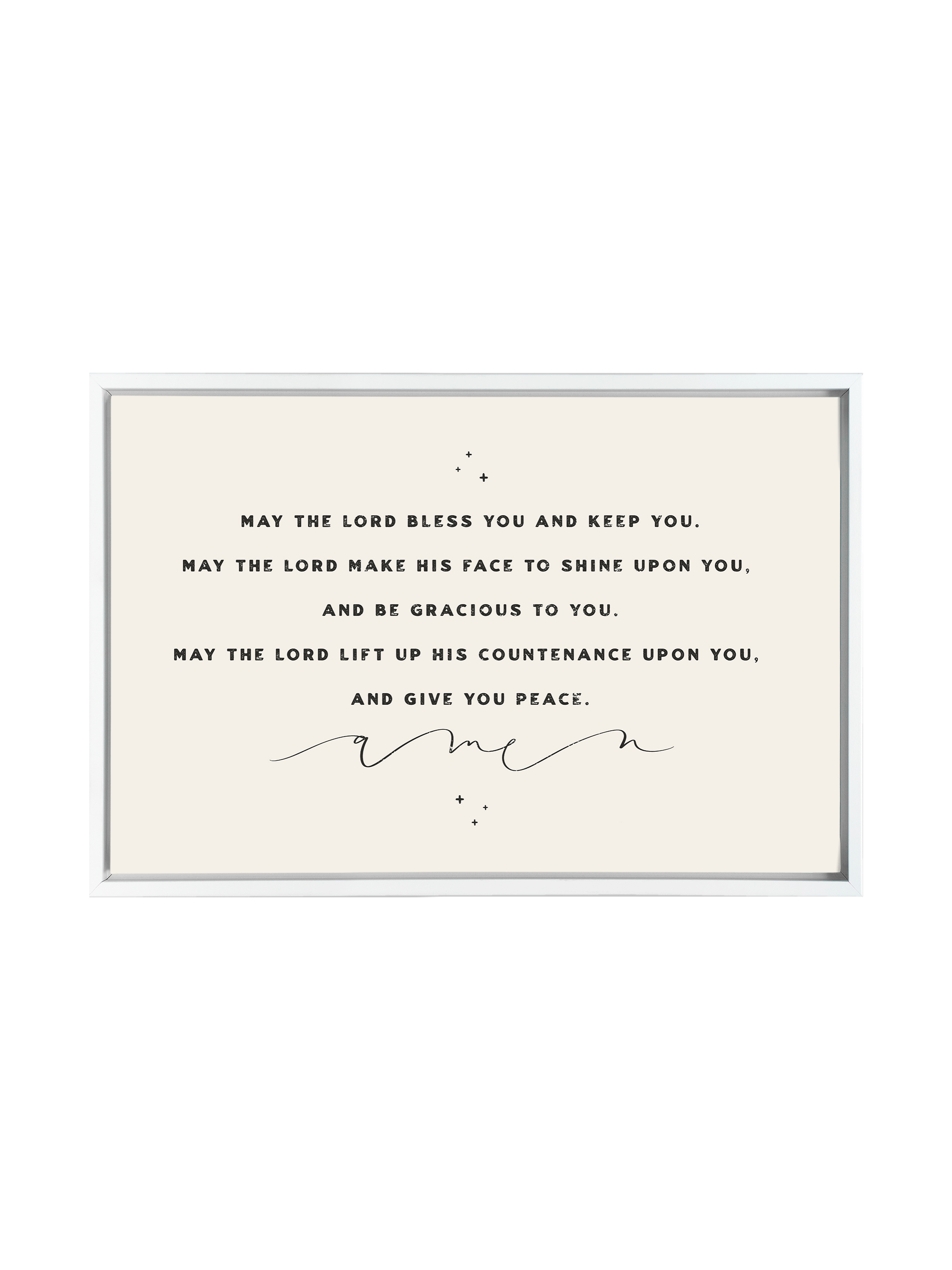 Benediction | Alabaster | Canvas