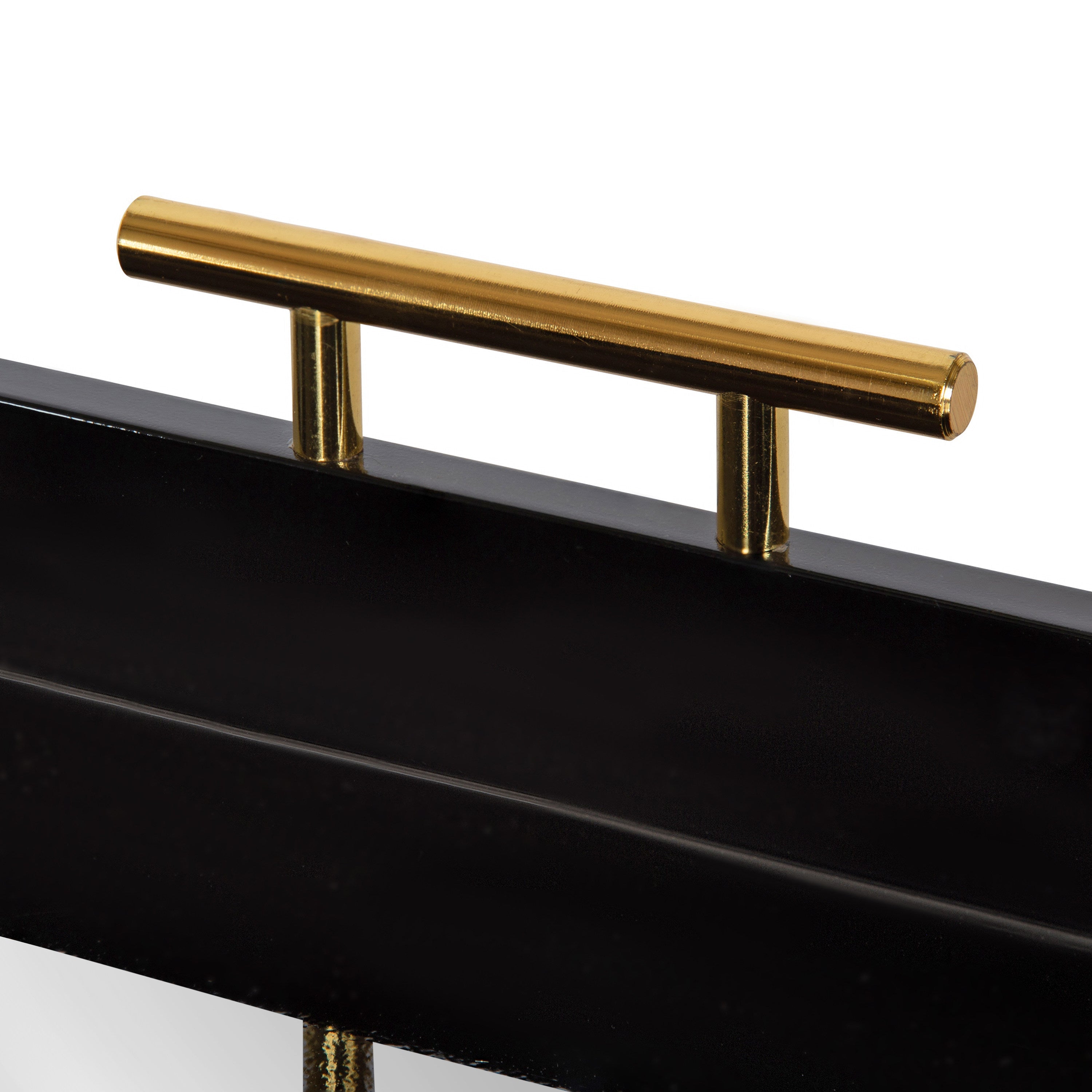 Lipton Hexagon Decorative Tray with Metal Handles