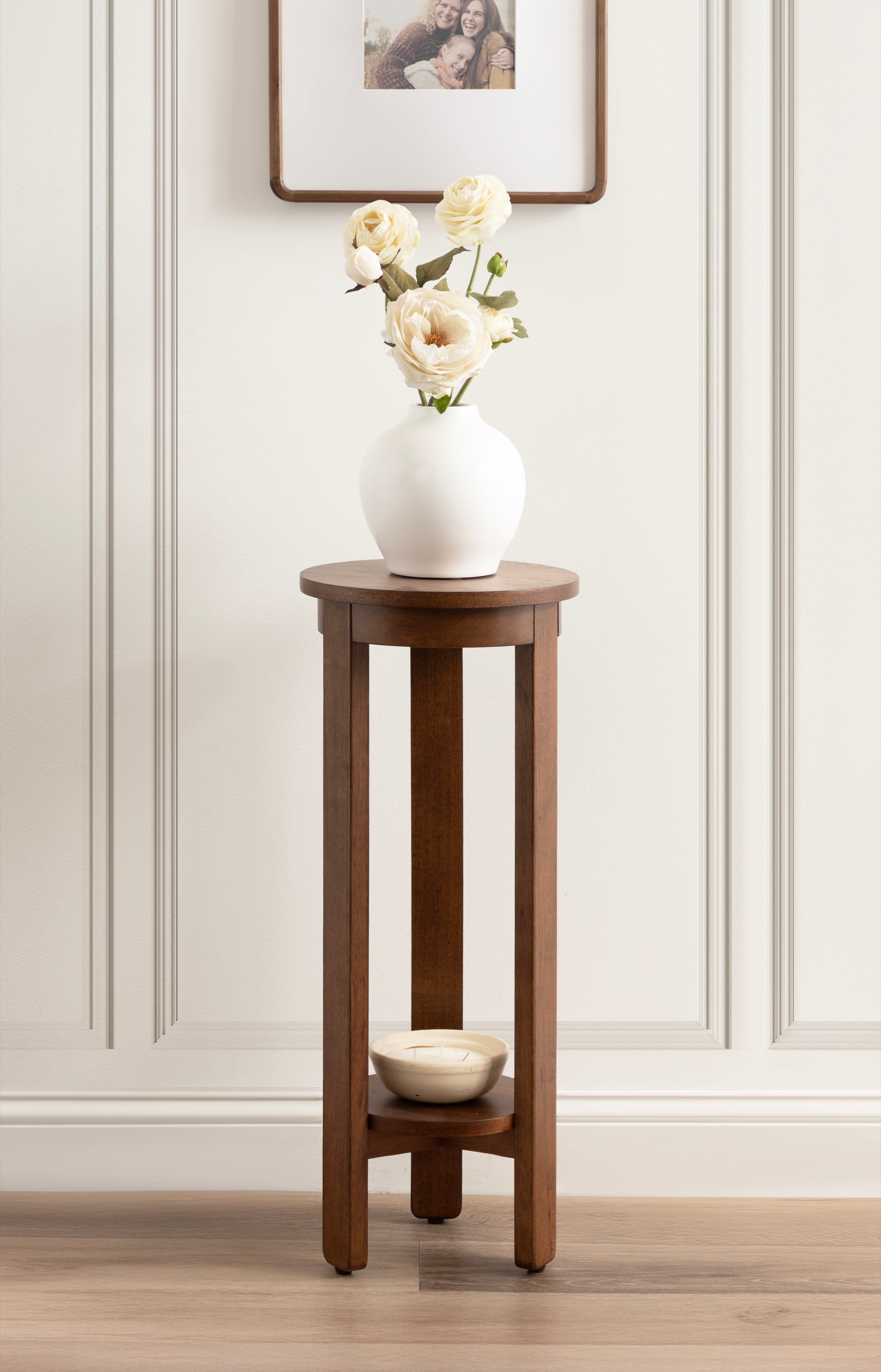 Foxford Round Wood Side Table