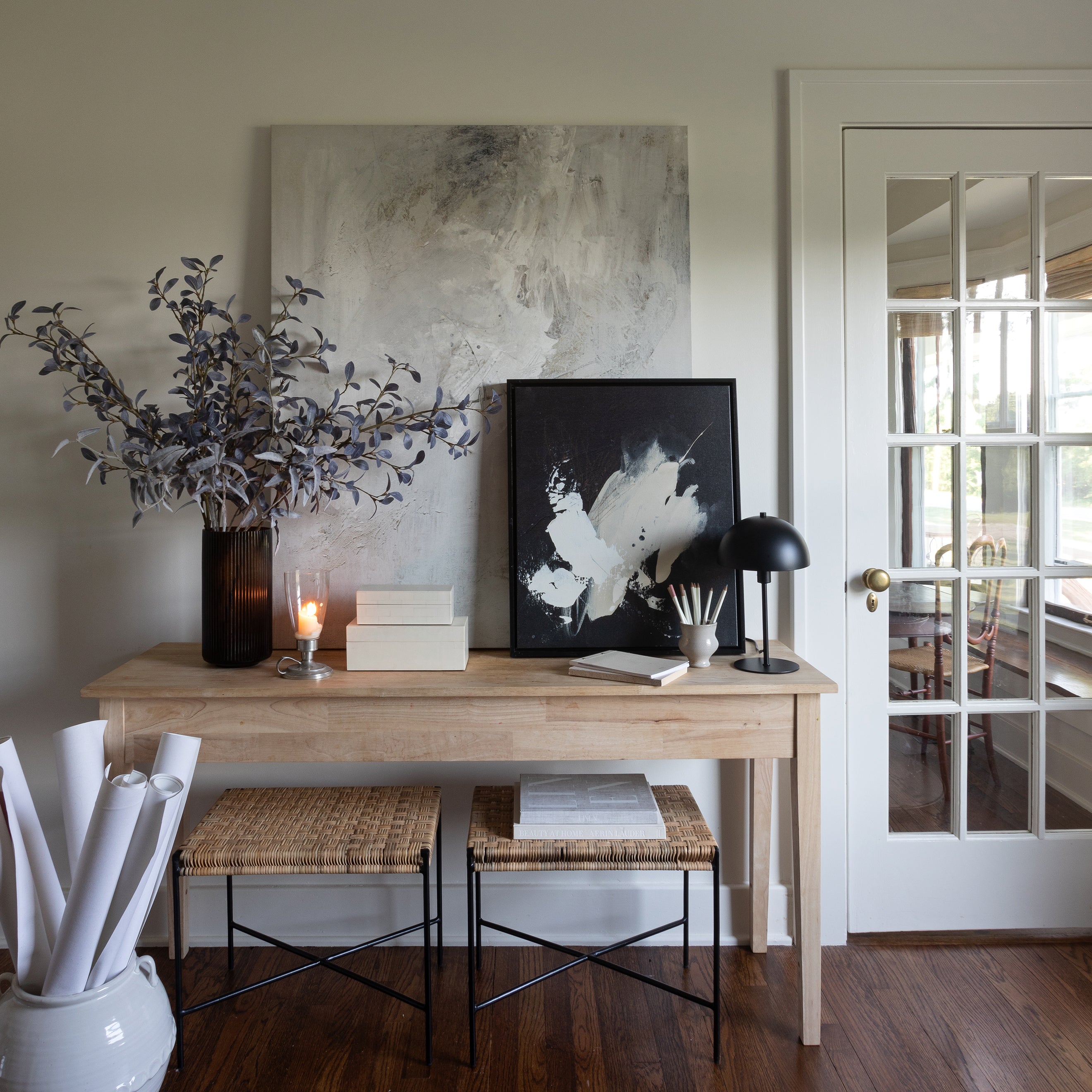 Black Sesame Canvas Wall Art