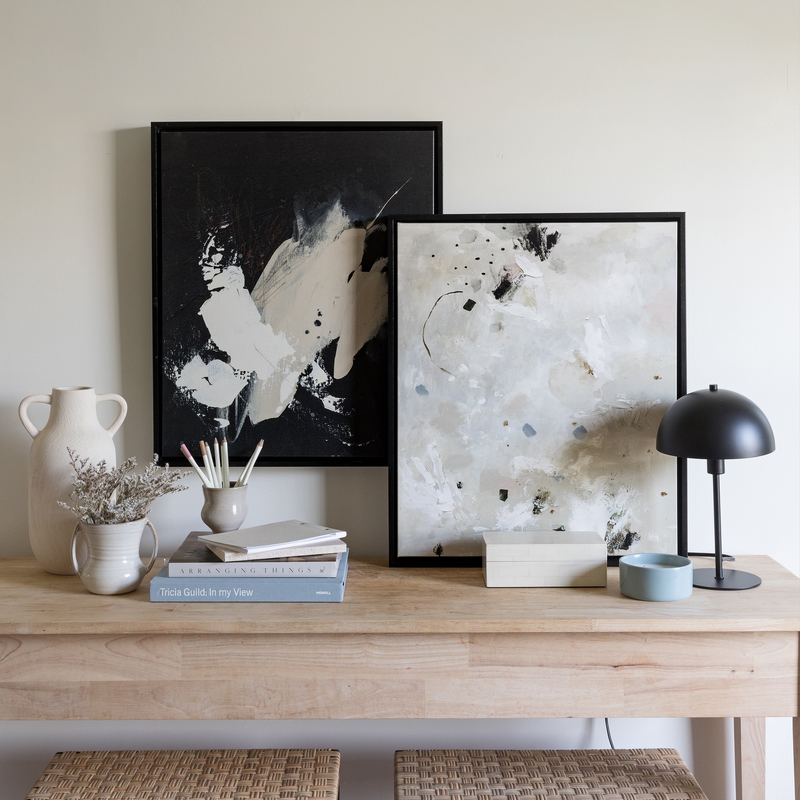 Black Sesame Canvas Wall Art