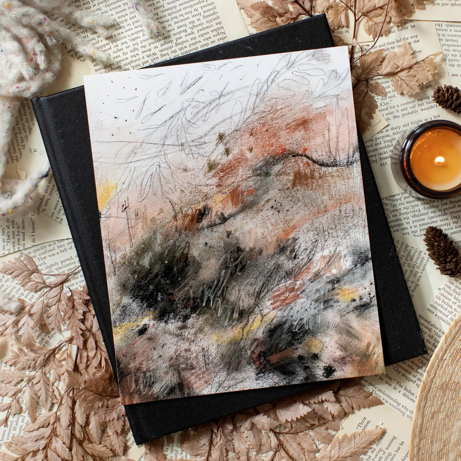 Cozy Vibes Luxe Art Print