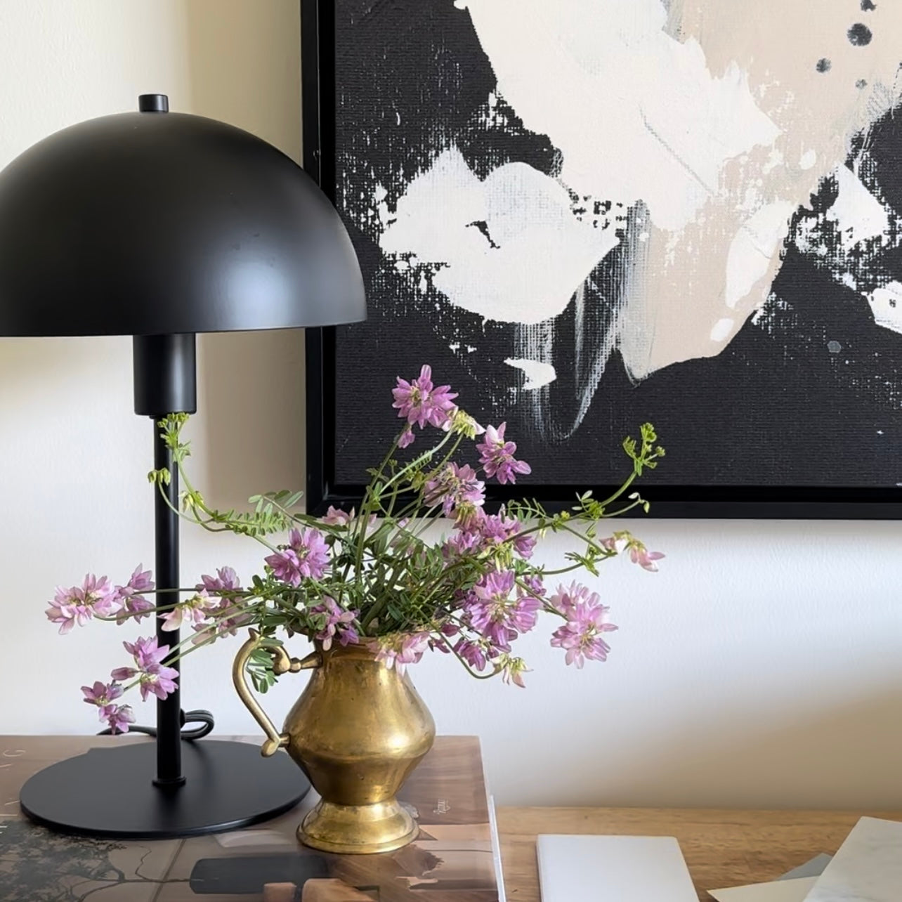 Black Sesame Canvas Wall Art
