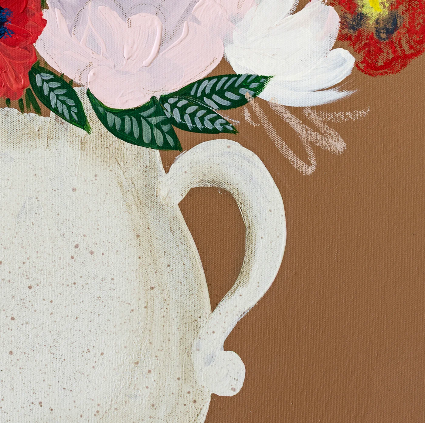 Poppies & Peonies Luxe Art Print