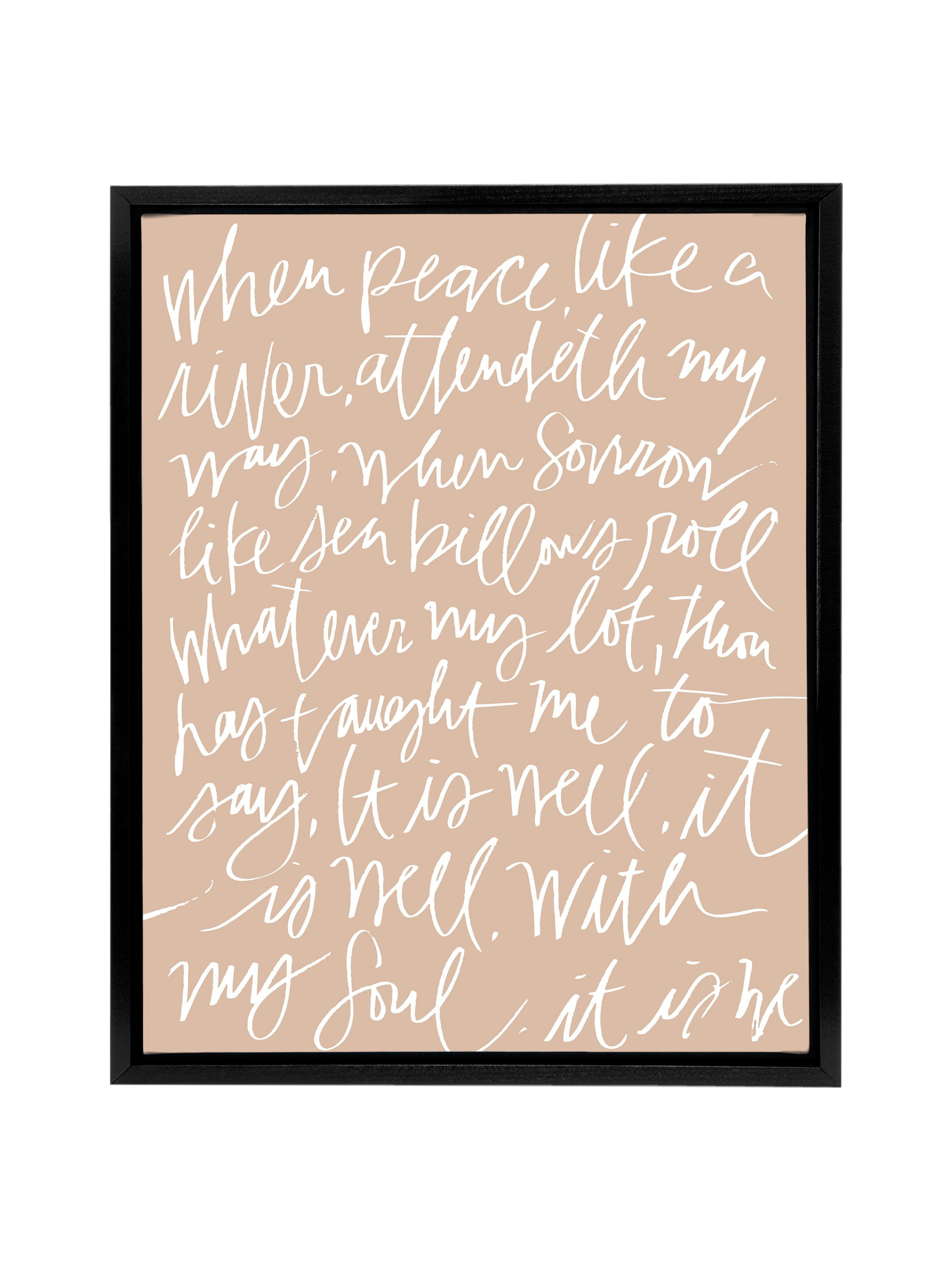 It Is Well | Cameo | Canvas