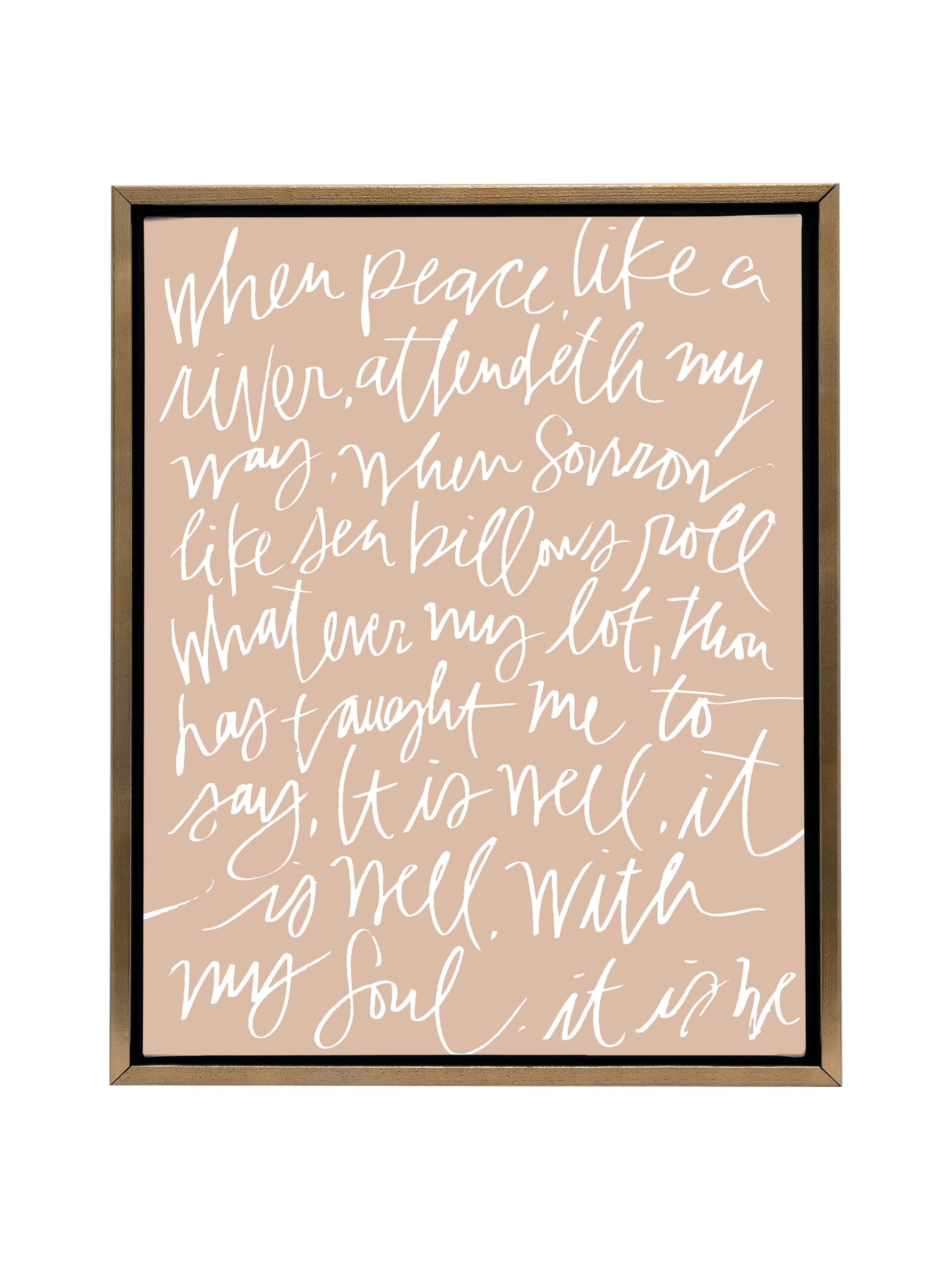 It Is Well | Cameo | Canvas