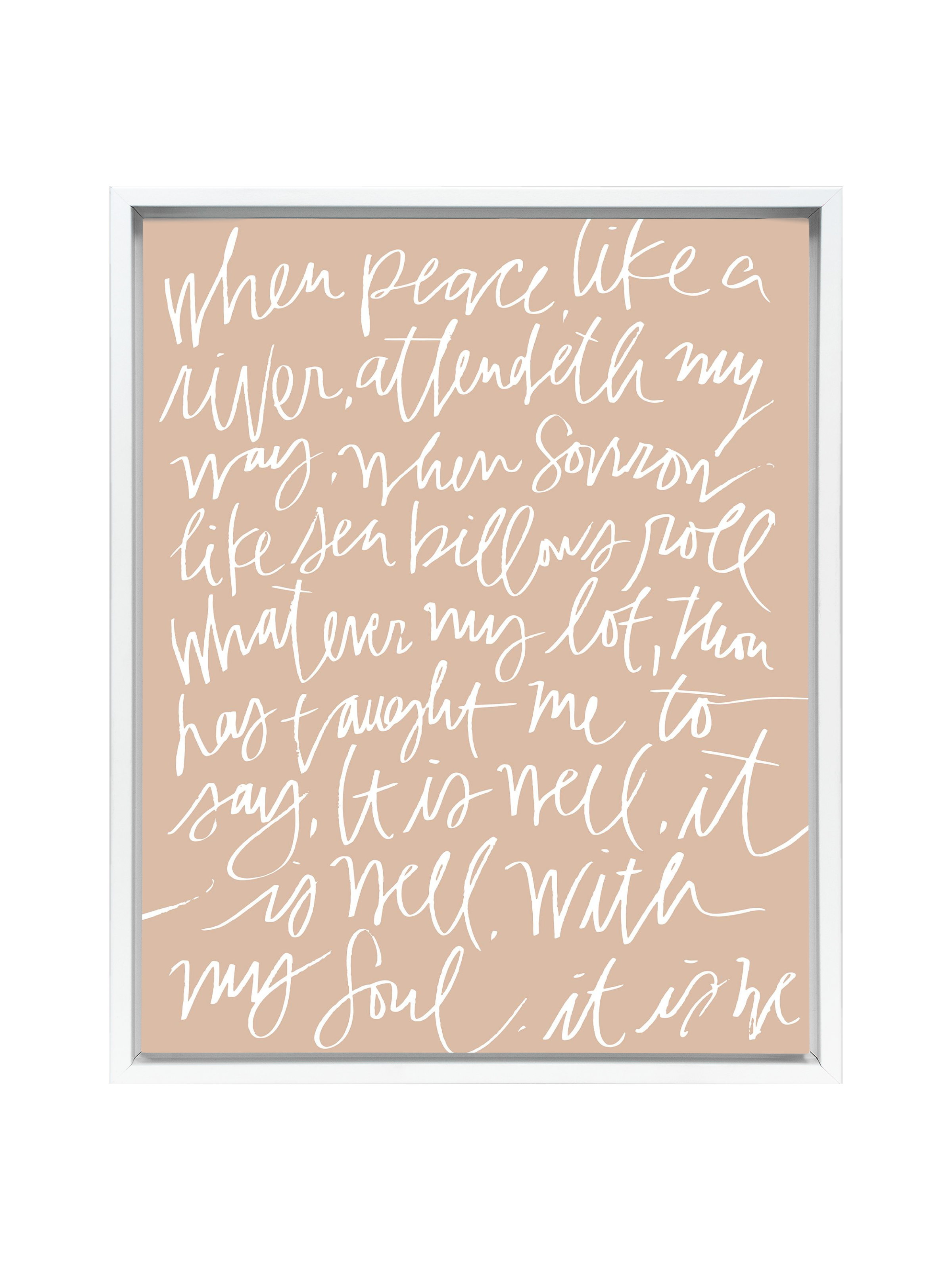 It Is Well | Cameo | Canvas