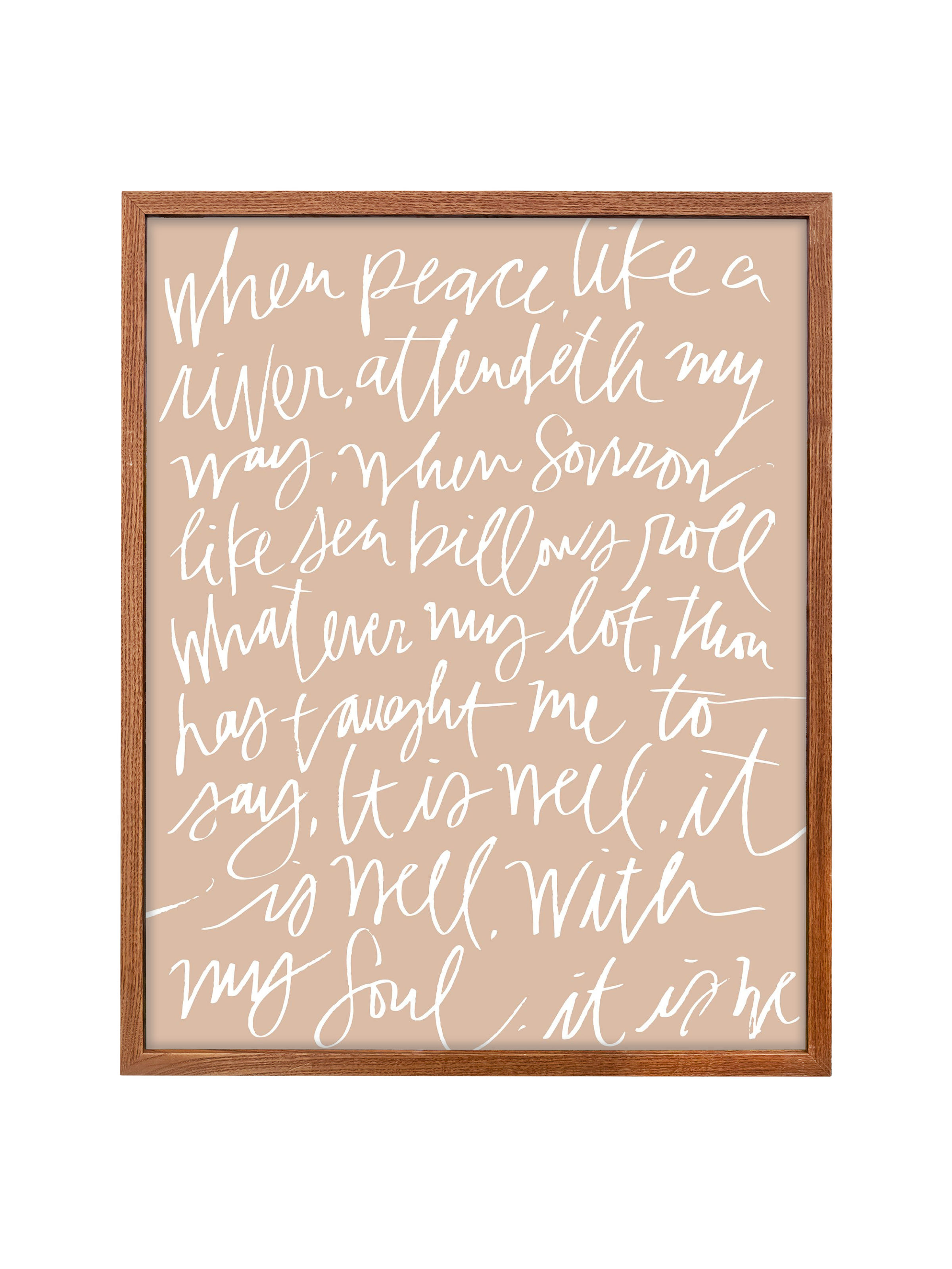 It Is Well | Cameo | Canvas