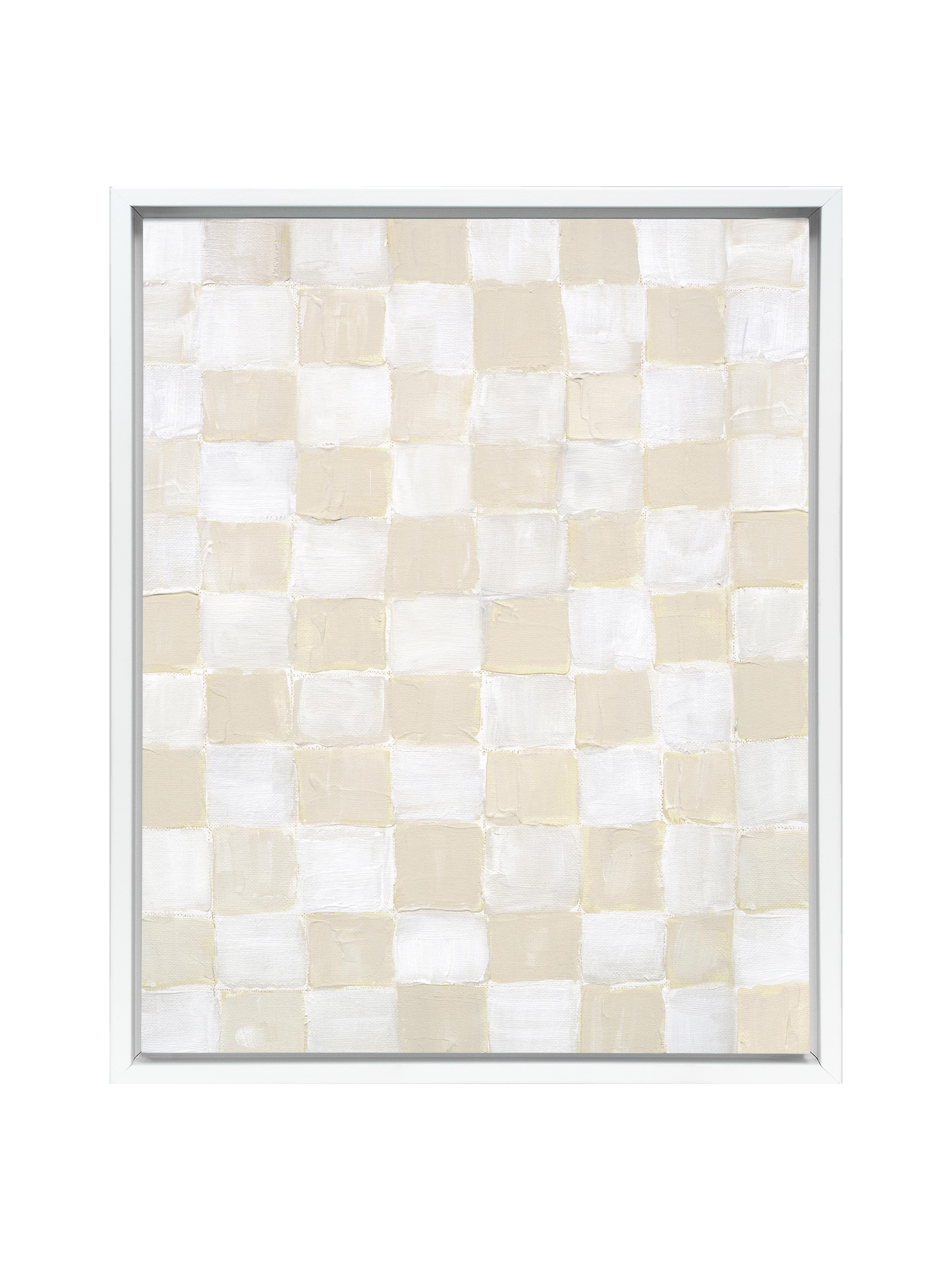 Ivory Checks | Canvas