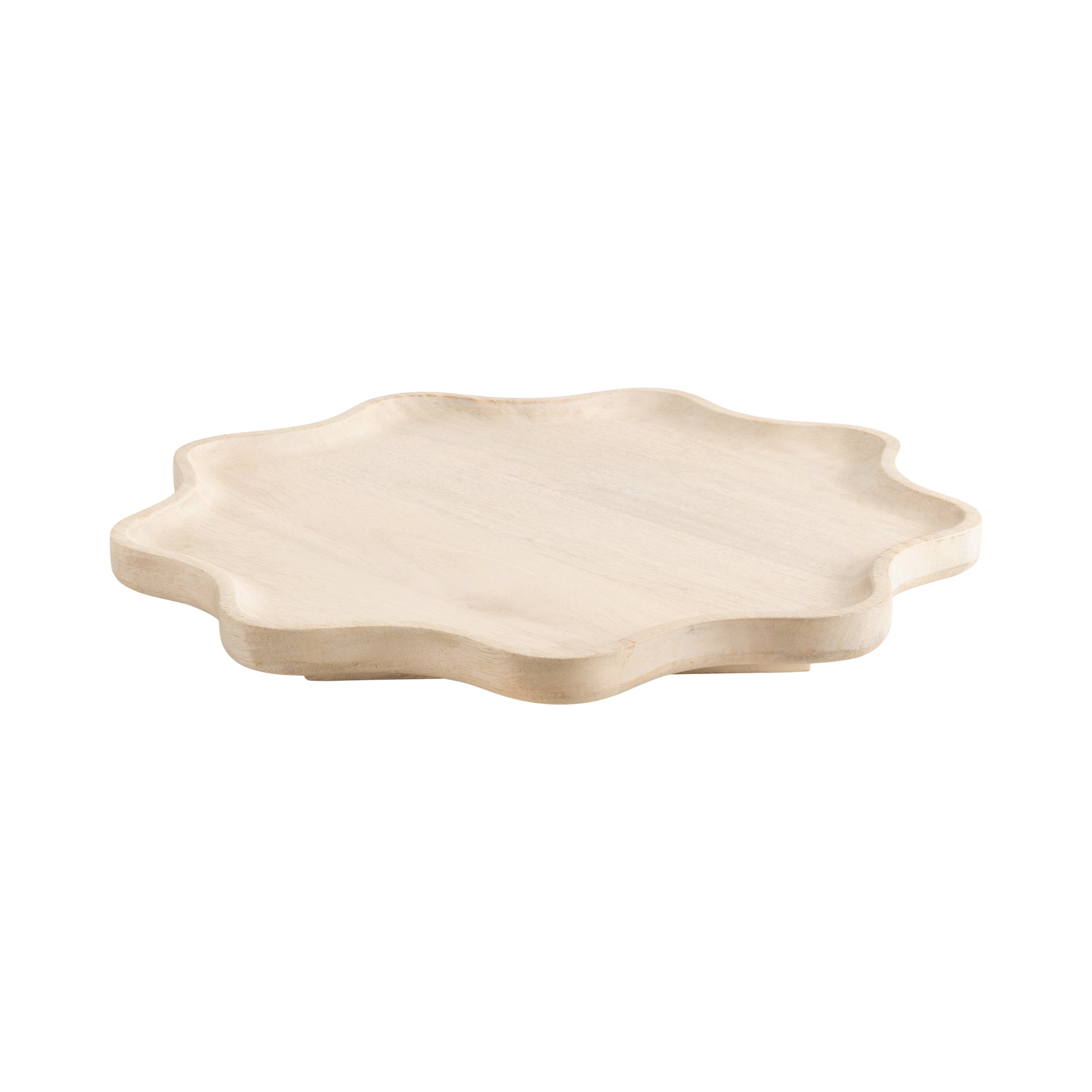 Alezar Wood Lazy Susan Tray