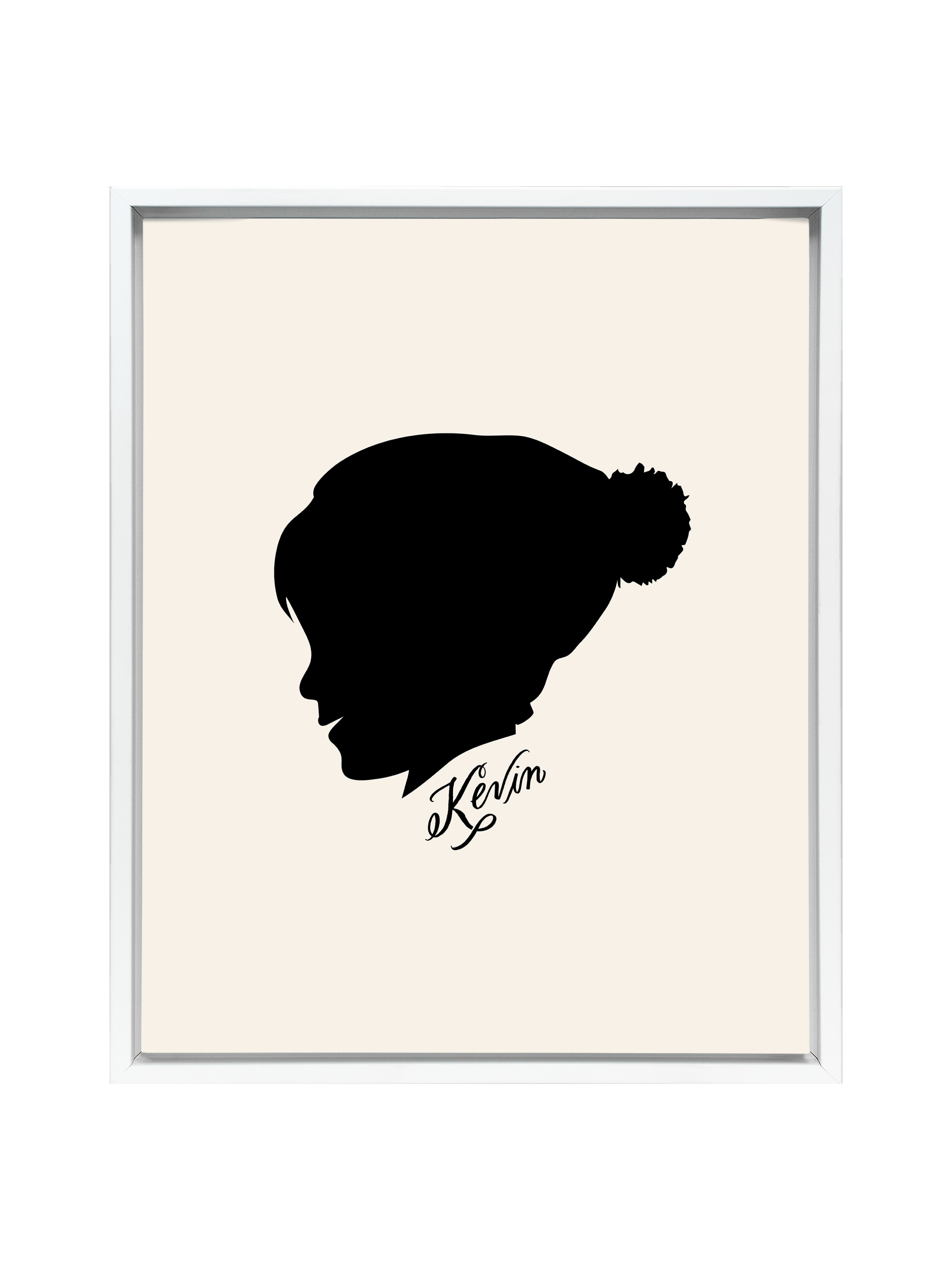 Kevin Silhouette | Canvas