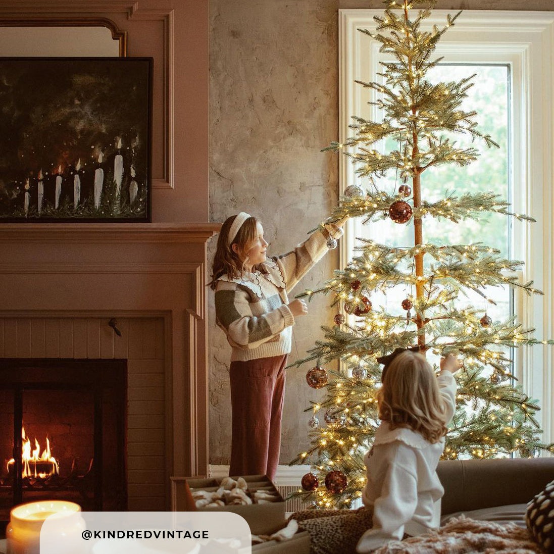 Candles Aglow | Canvas