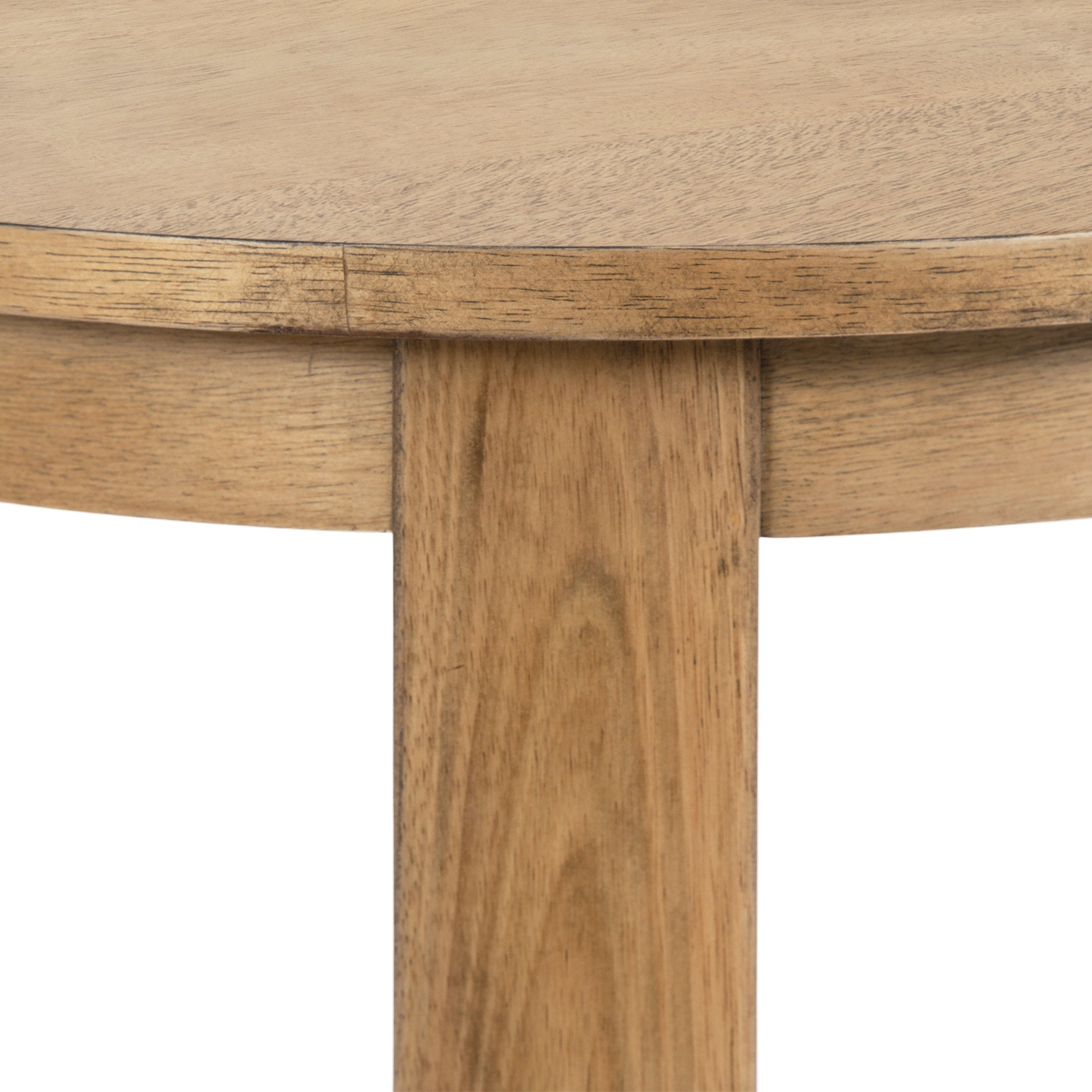 Foxford Round Wood Side Table