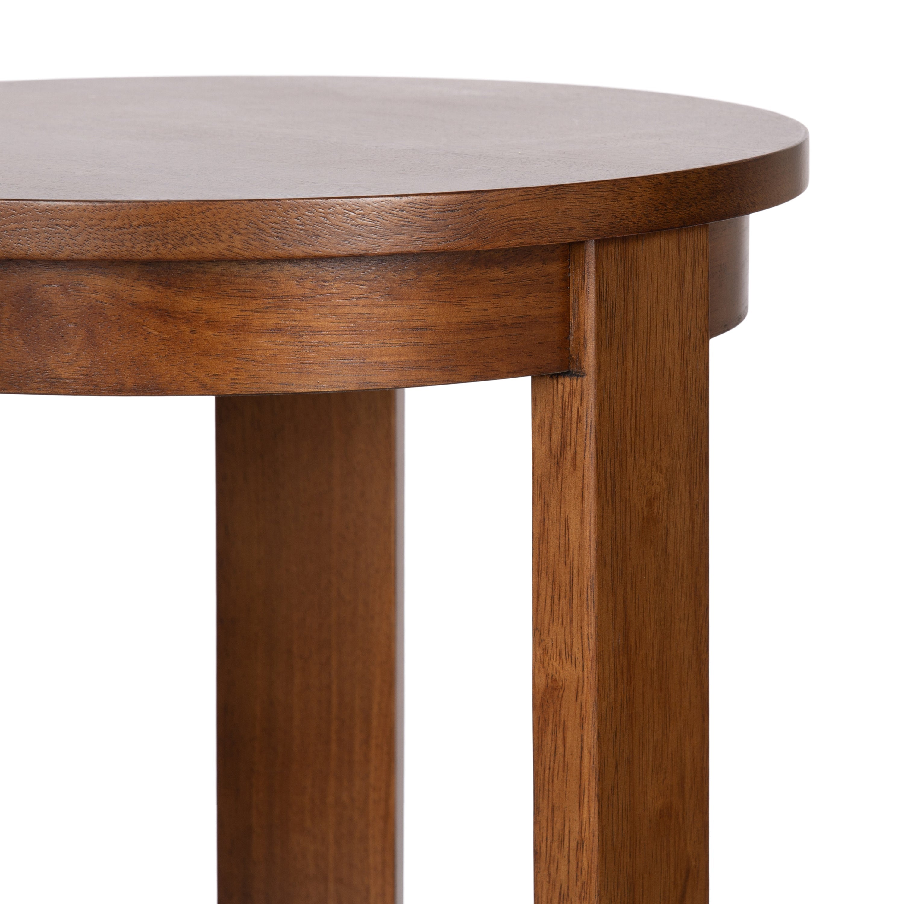 Foxford Round Wood Side Table