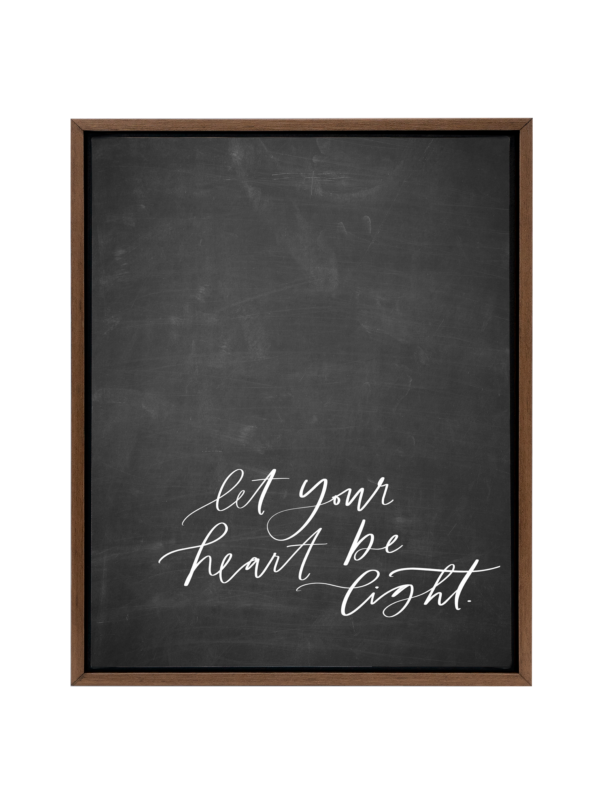 Let Your Heart be Light | Blackboard | Canvas