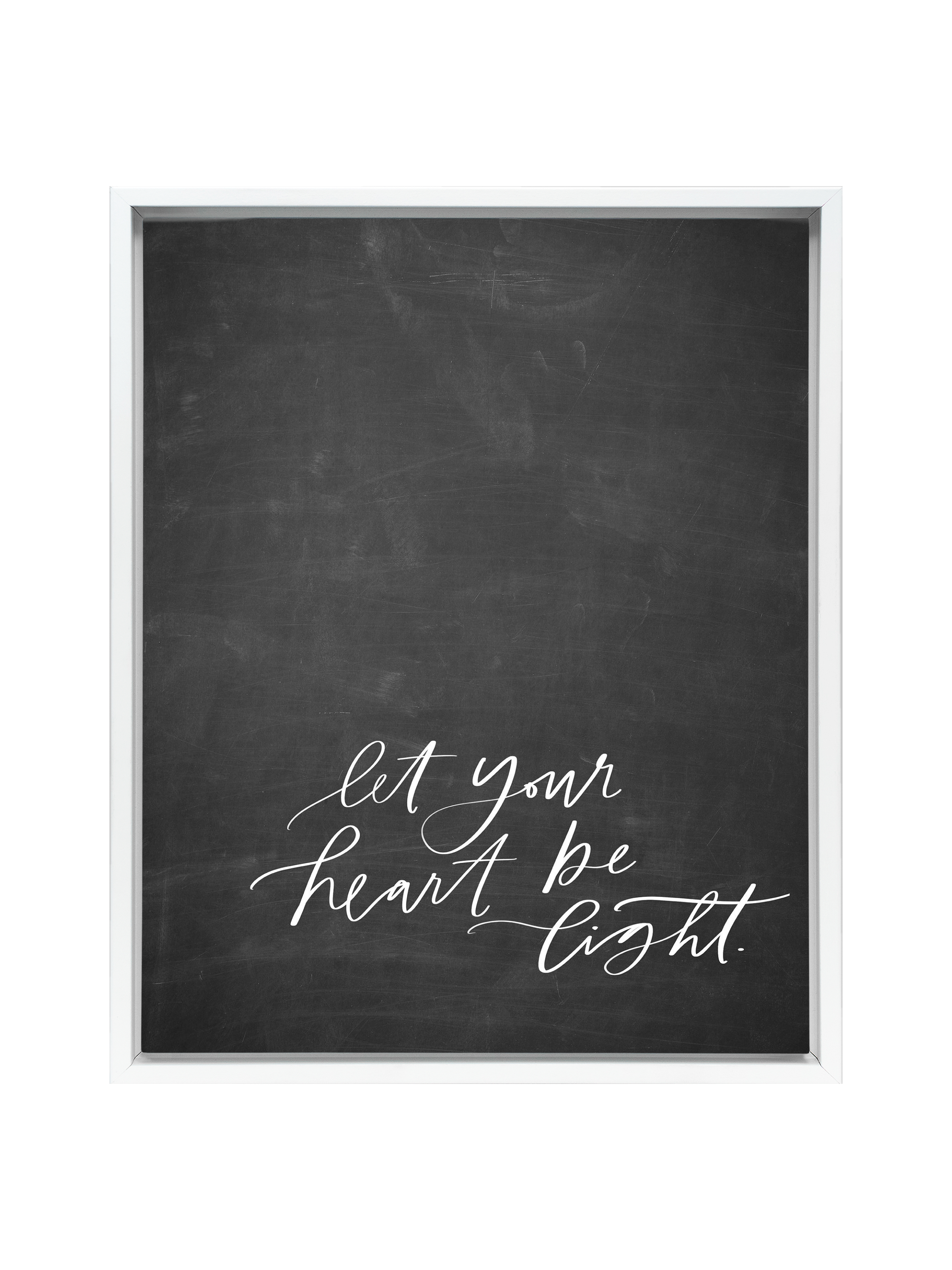 Let Your Heart be Light | Blackboard | Canvas