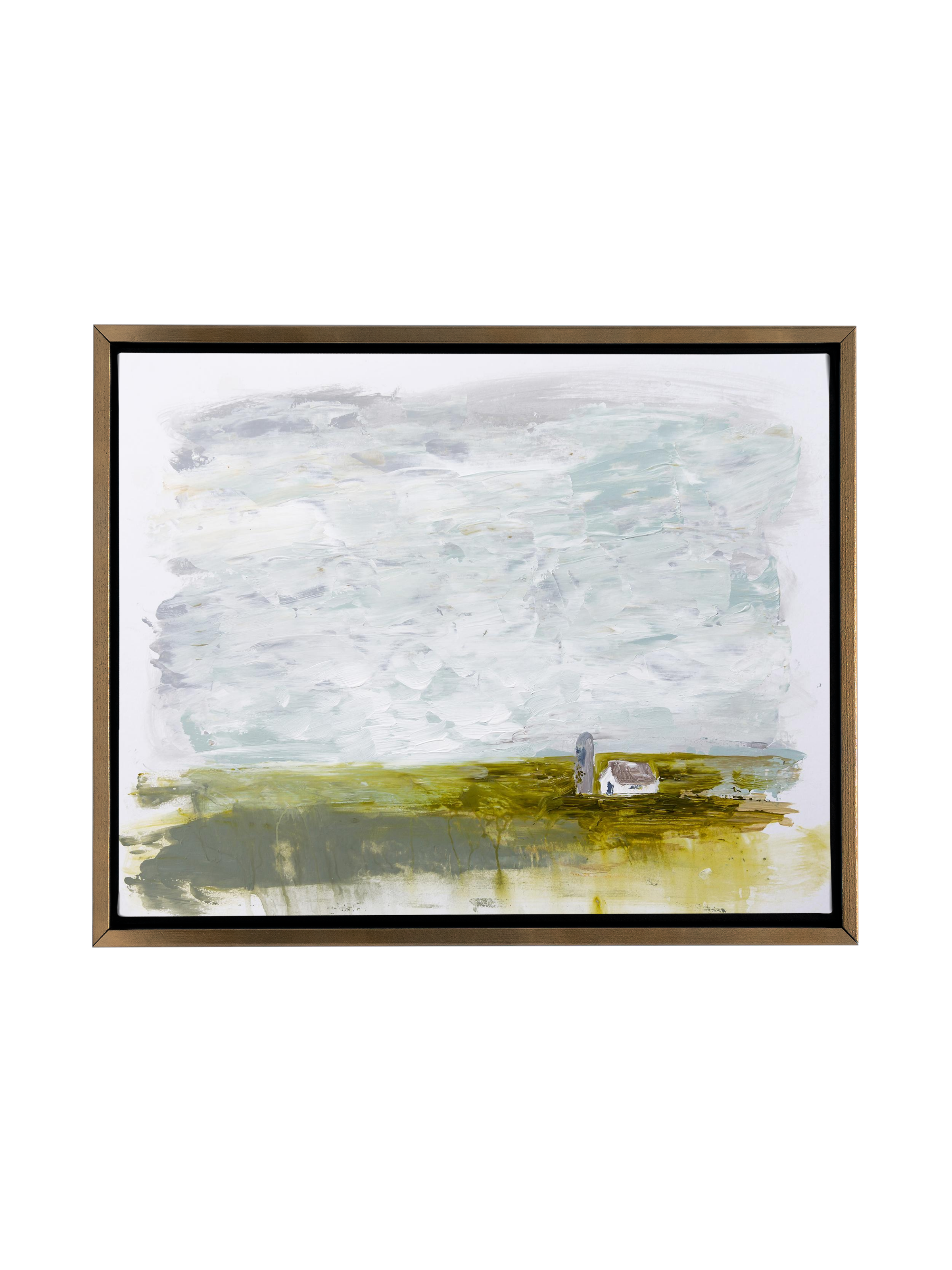 Little White Barn | Canvas