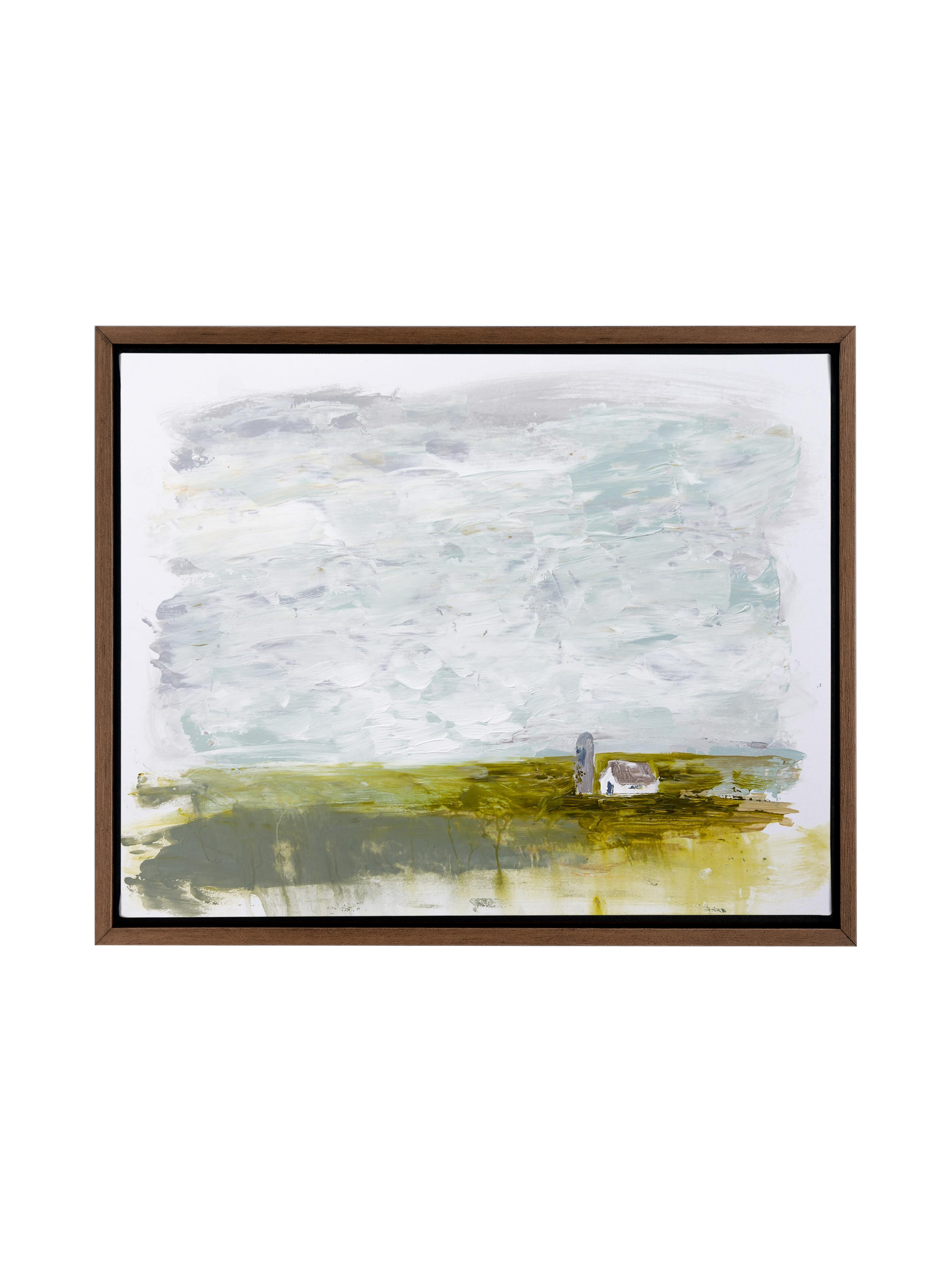 Little White Barn | Canvas