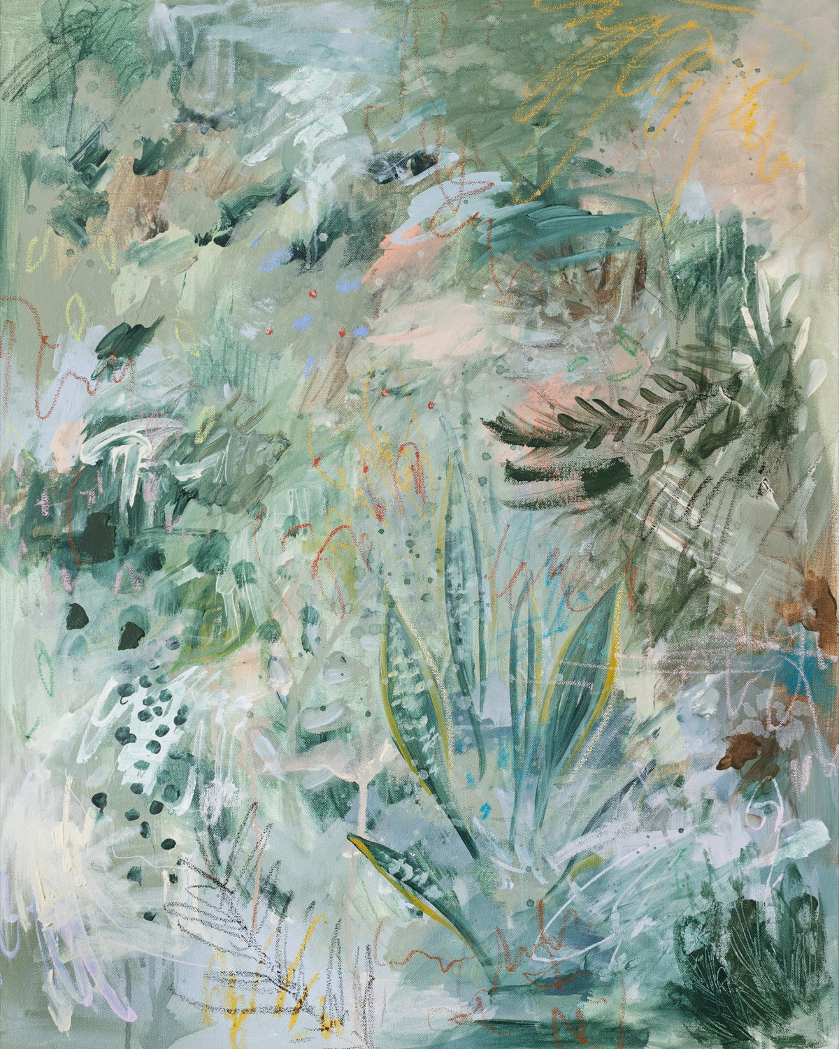Lush Garden Luxe Art Print
