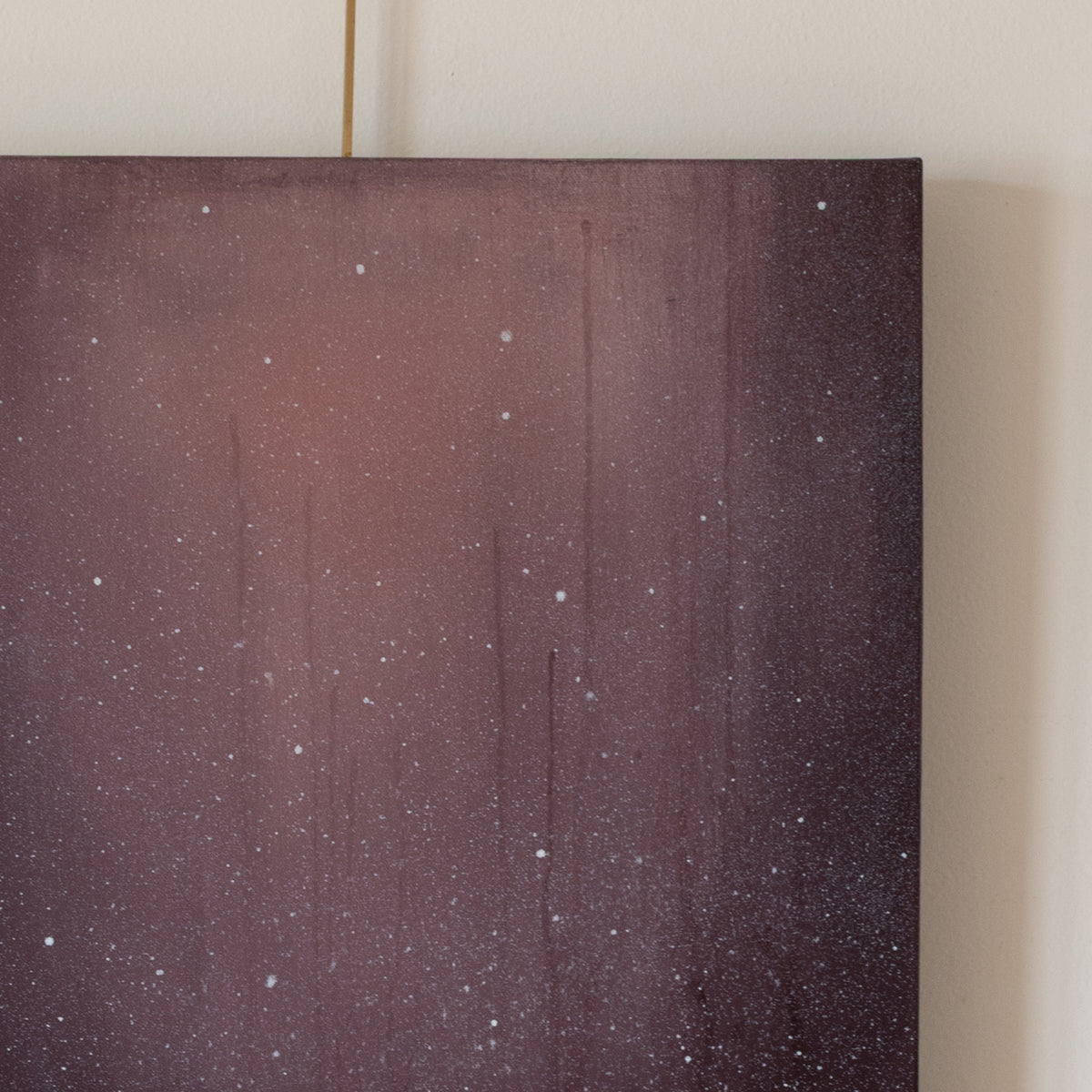 Midnight Snowfall Canvas Wall Art