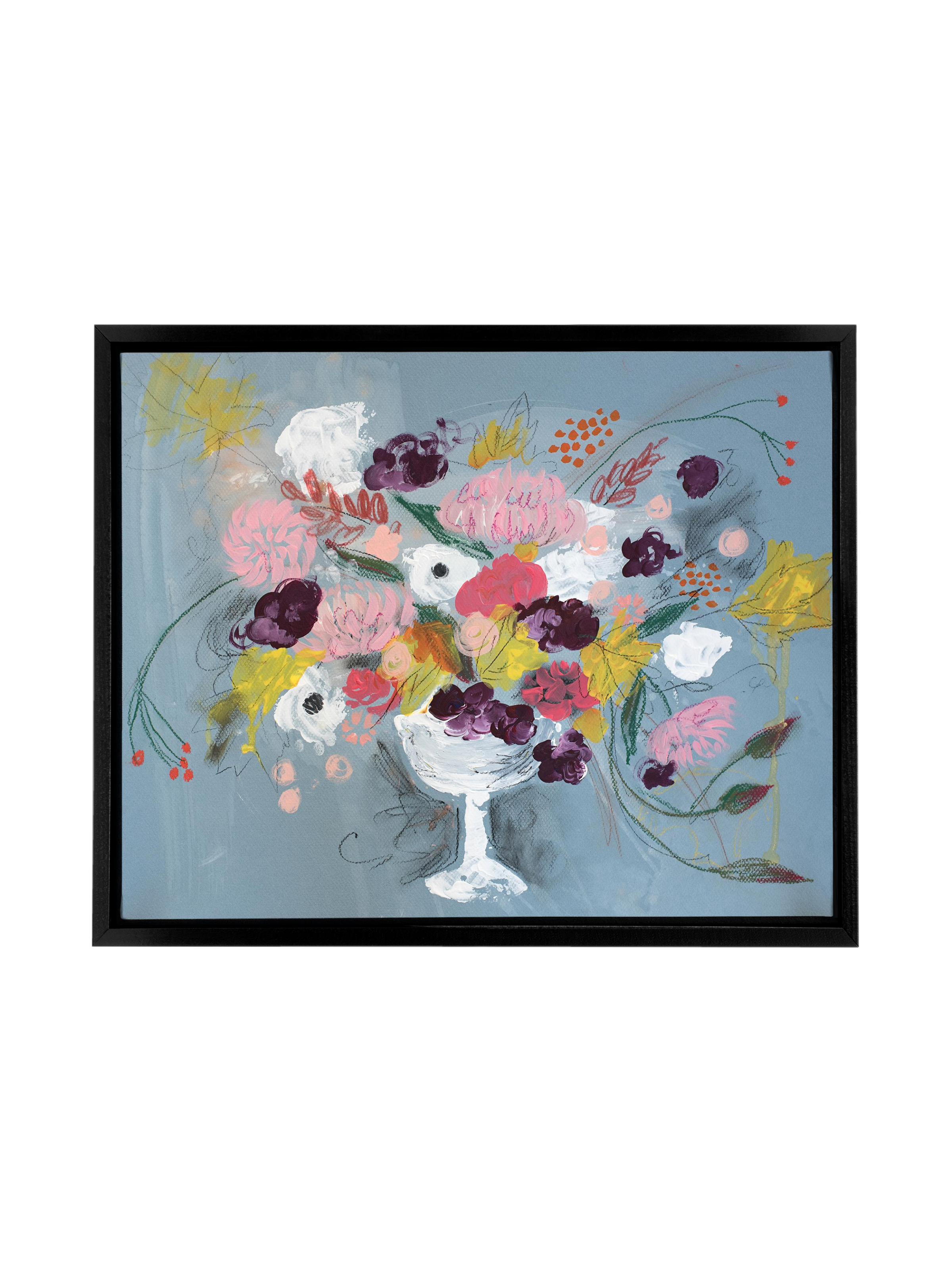 Milkglass Floral | Canvas