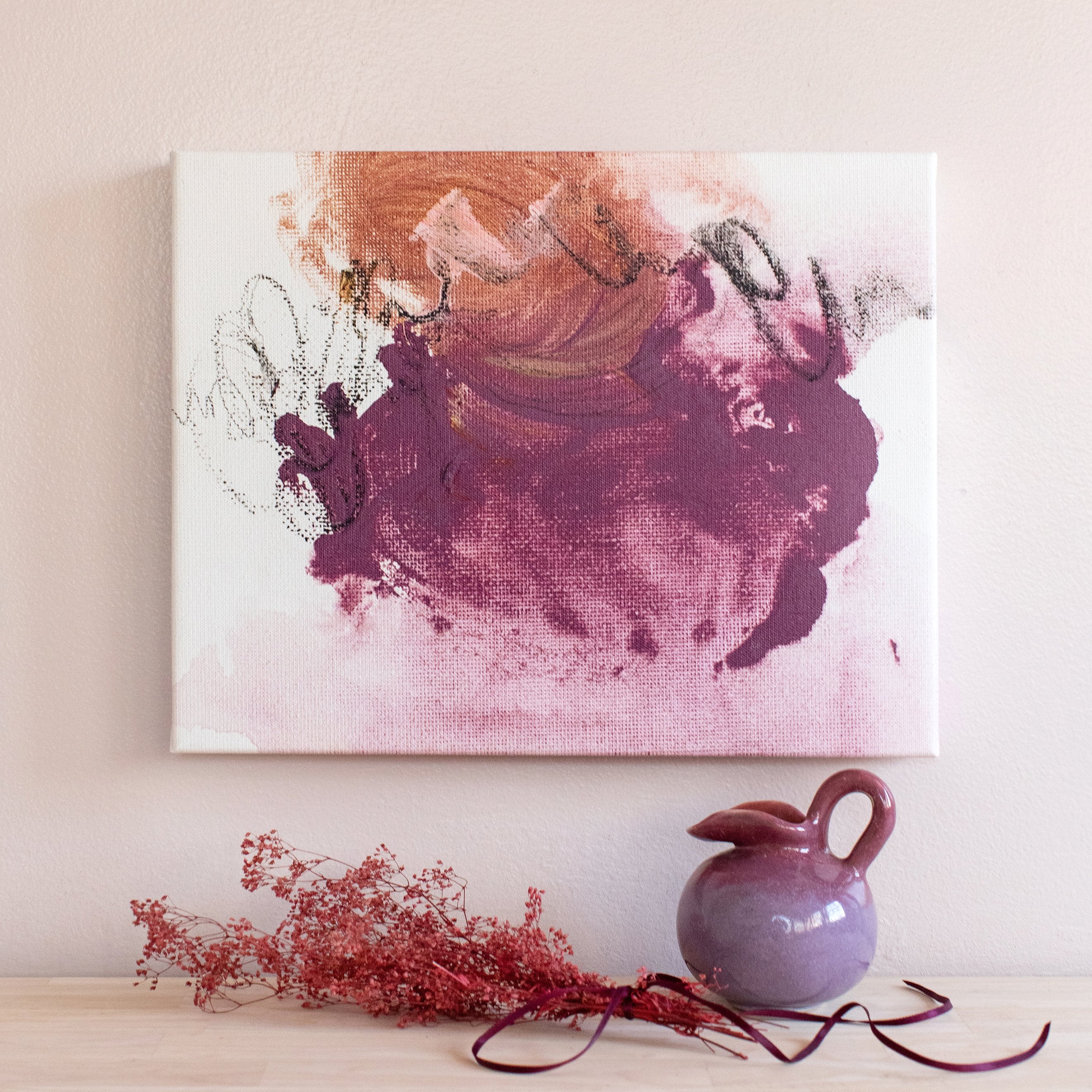 Jam Mini ✧・゚ Textured Canvas Wall Art