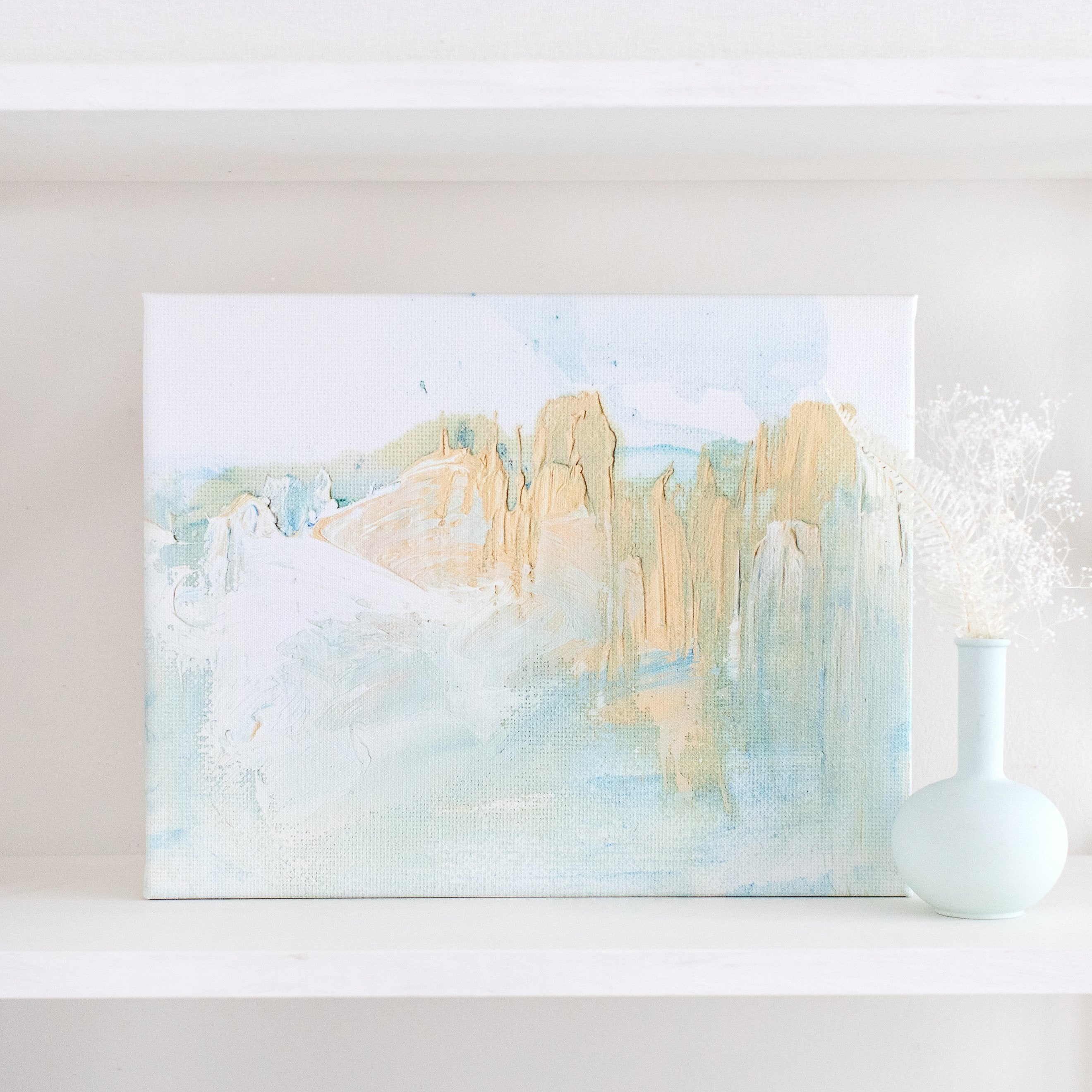 Moonlighting Mini ✧・゚ Textured Canvas Wall Art