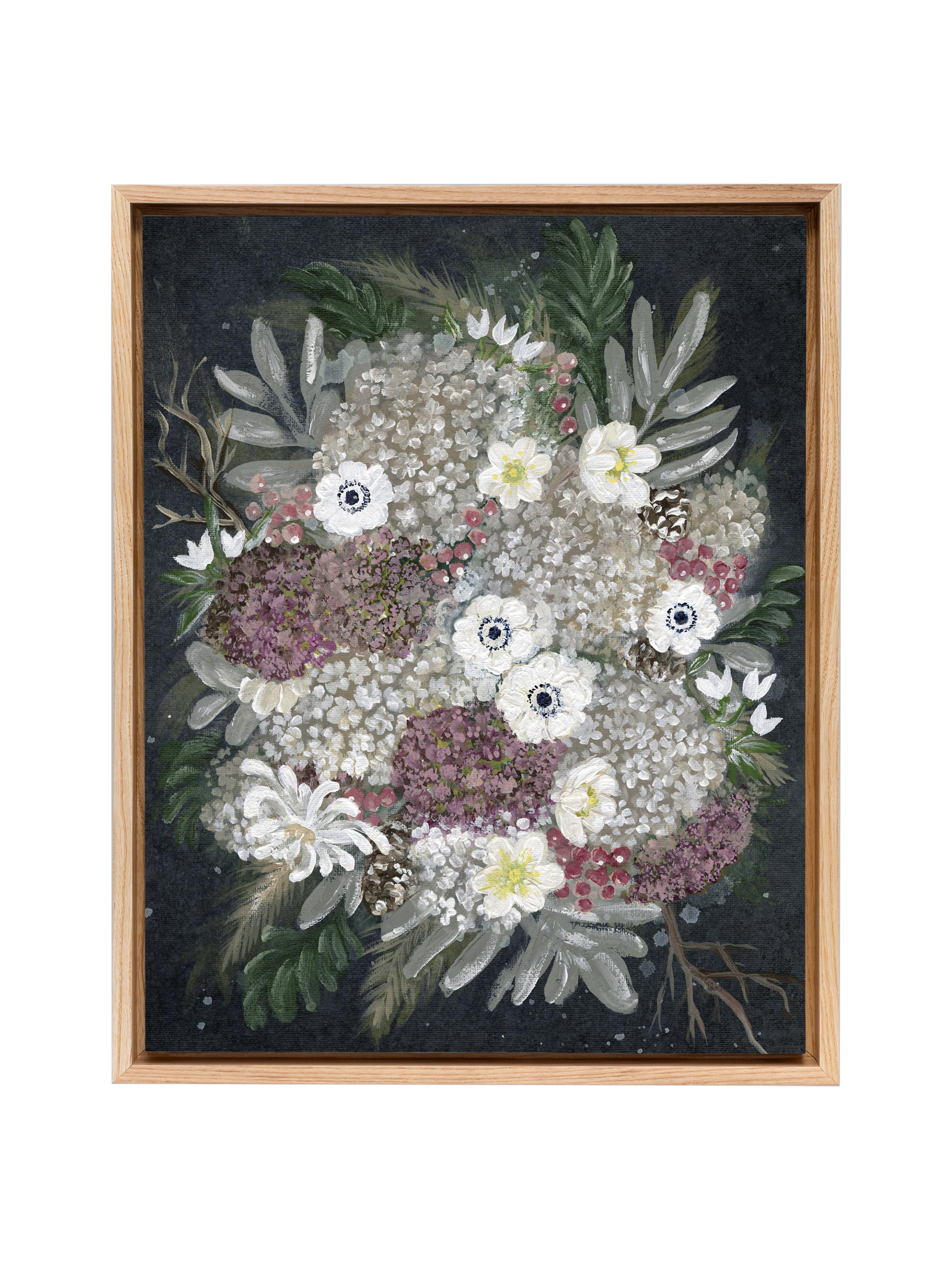 Moonlit Blooms | Canvas