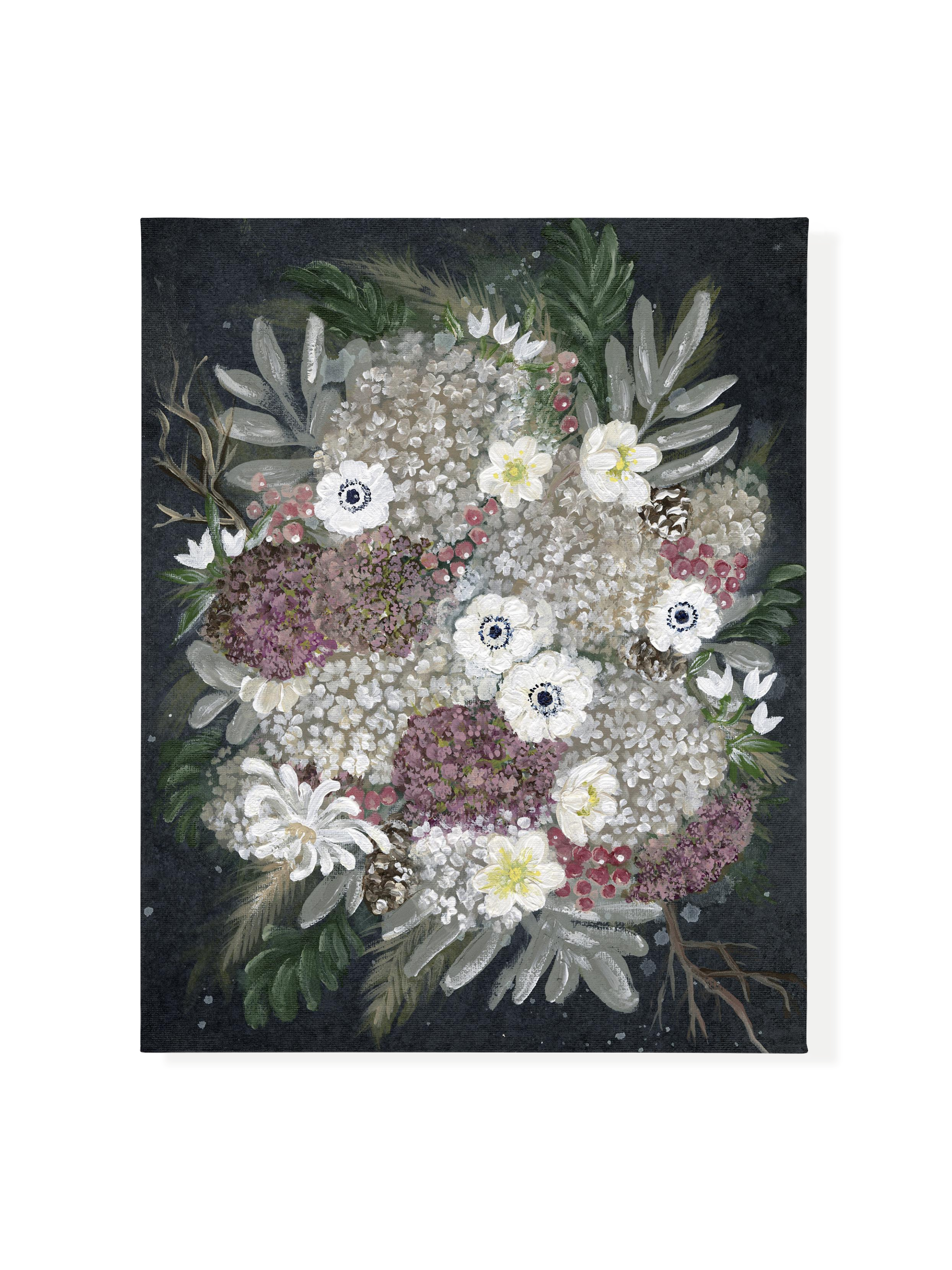 Moonlit Blooms | Canvas