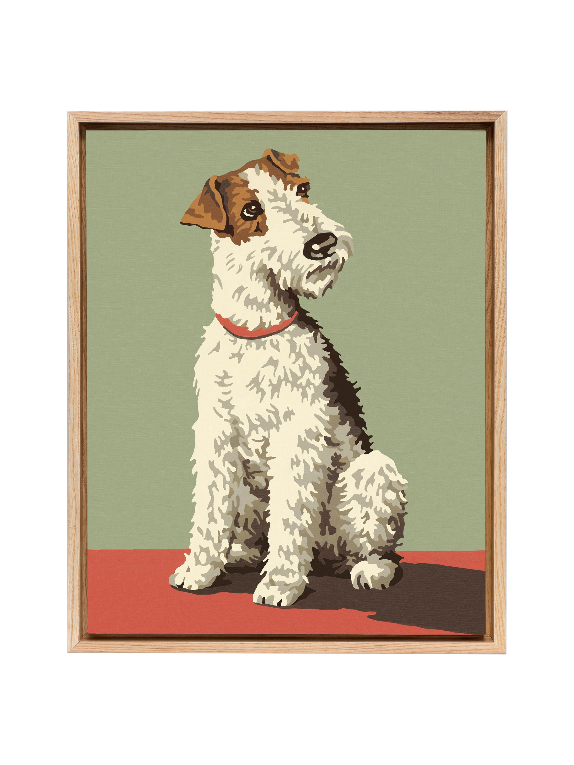 Morgan the Terrier | Canvas