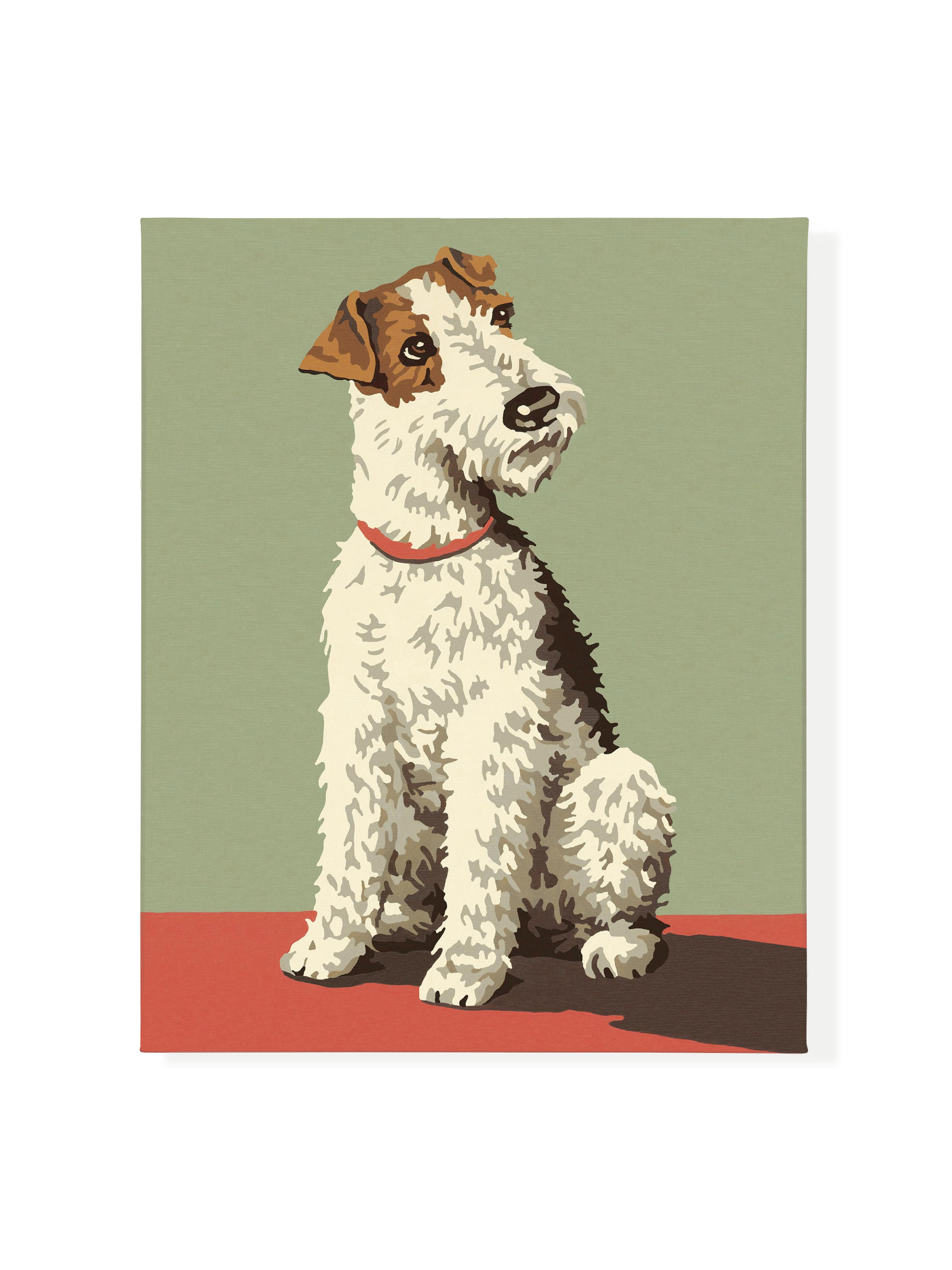 Morgan the Terrier | Canvas