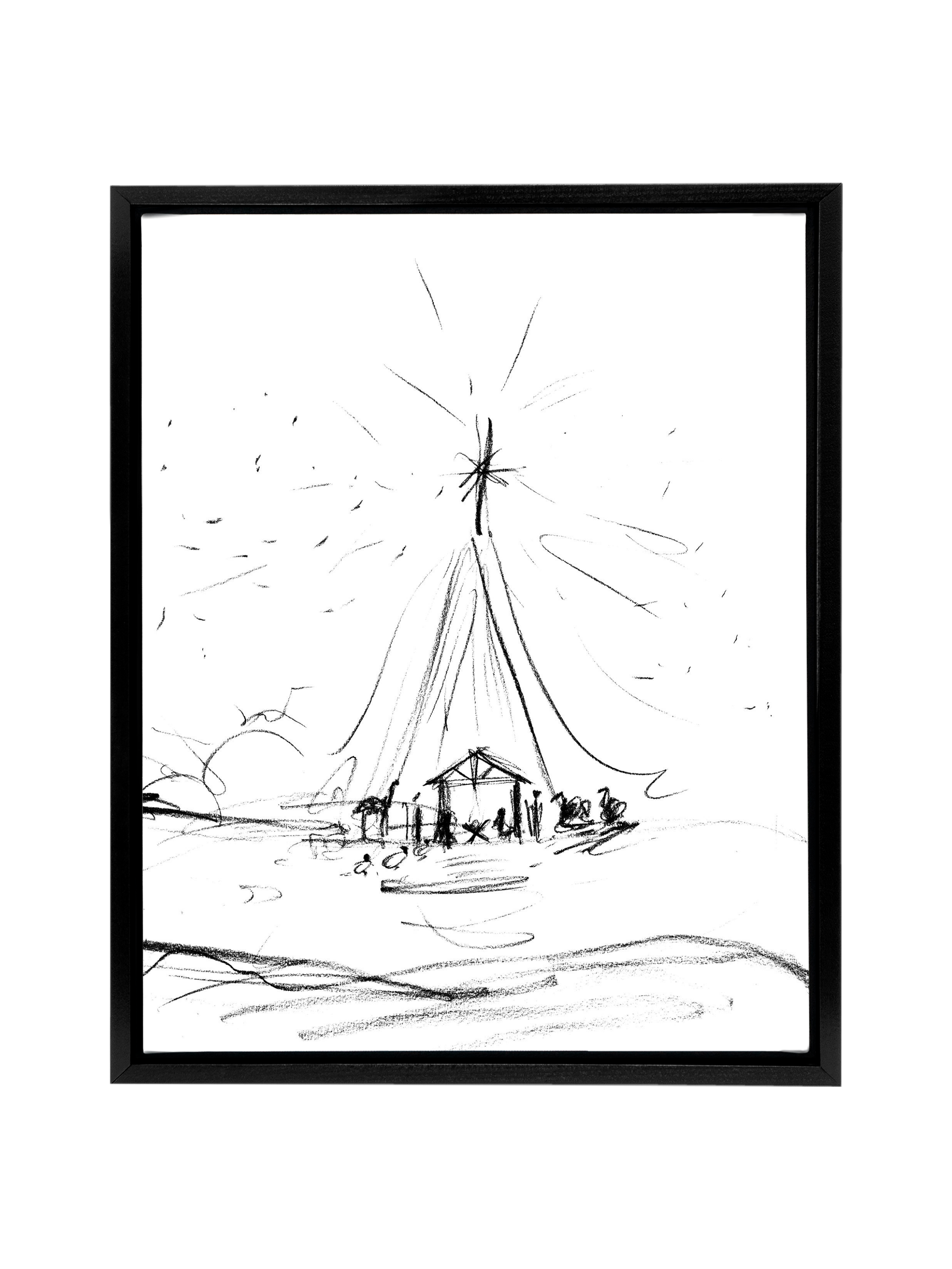 Nativity Sketch | Canvas