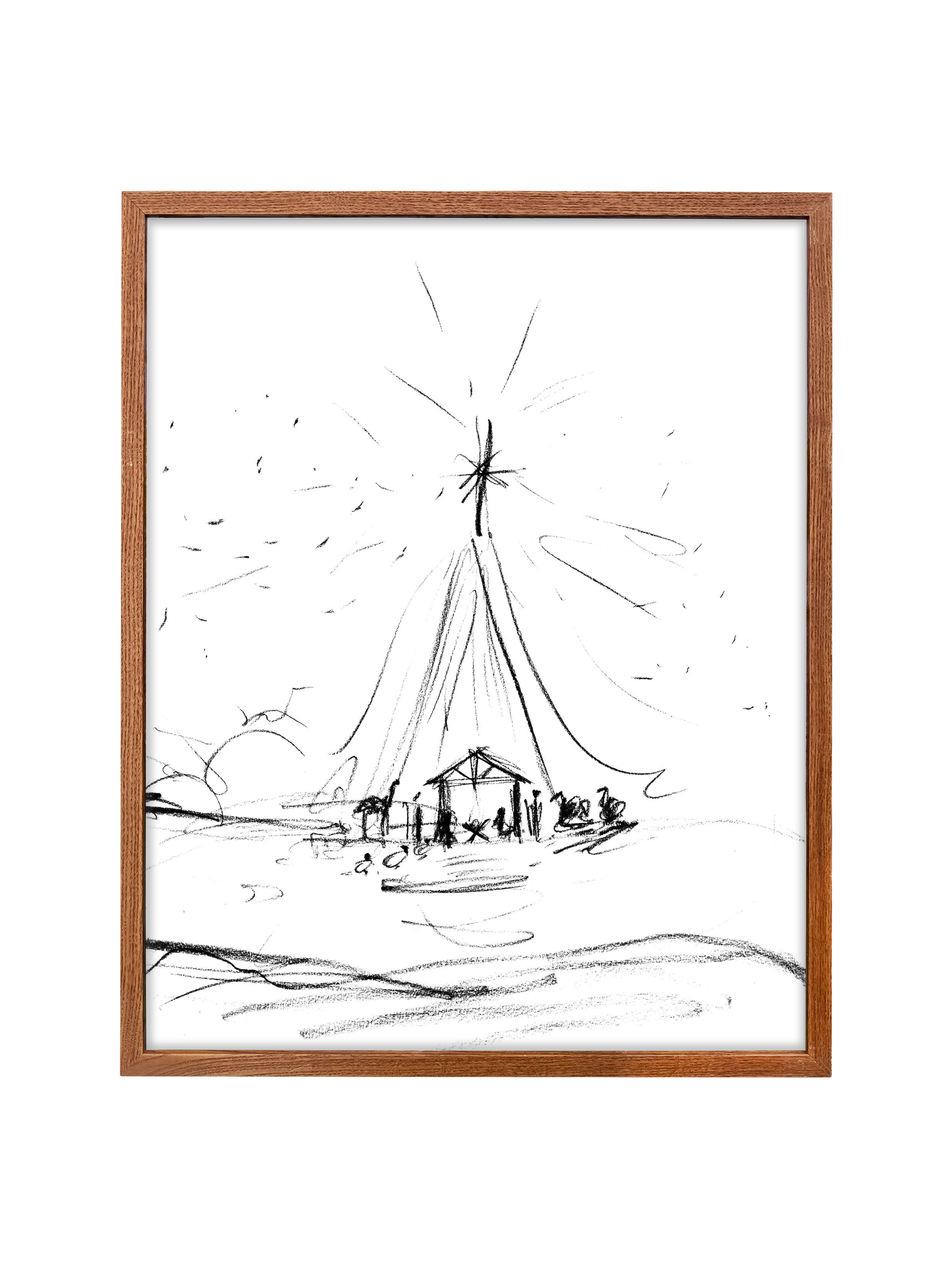 Nativity Sketch | Canvas