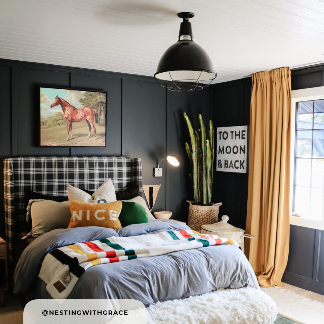 Horse Against Aqua Sky Canvas Wall Art