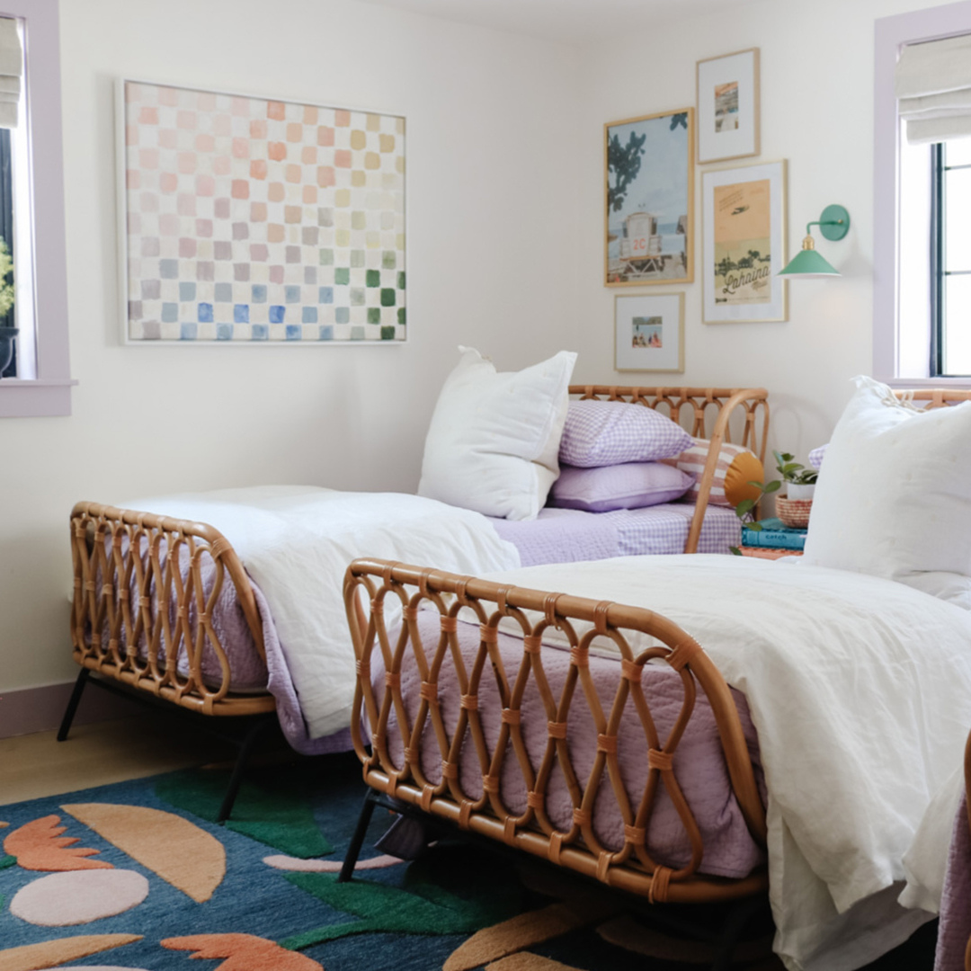 Rainbow Checks | Canvas