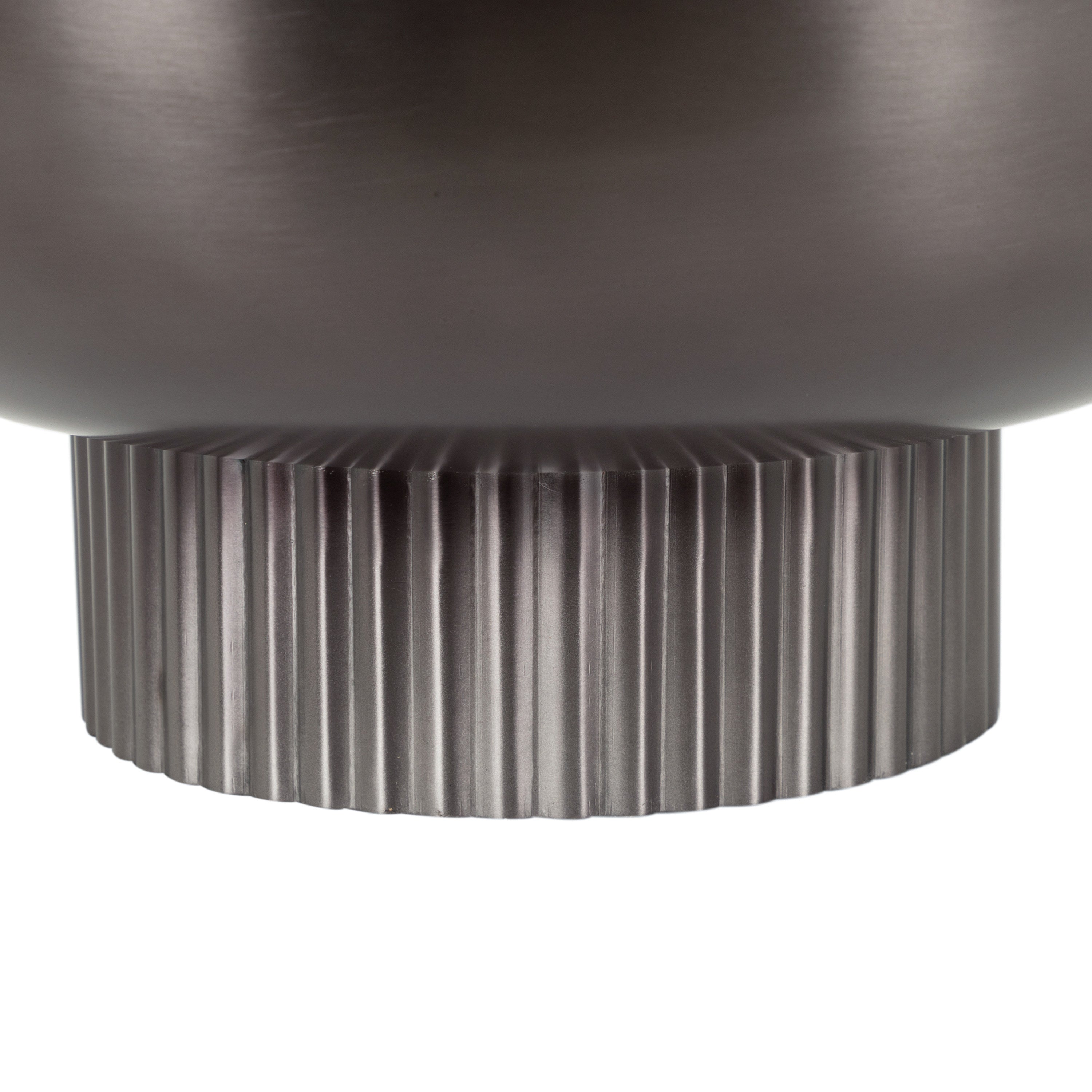 Rooks Ribbed Metal Bowl