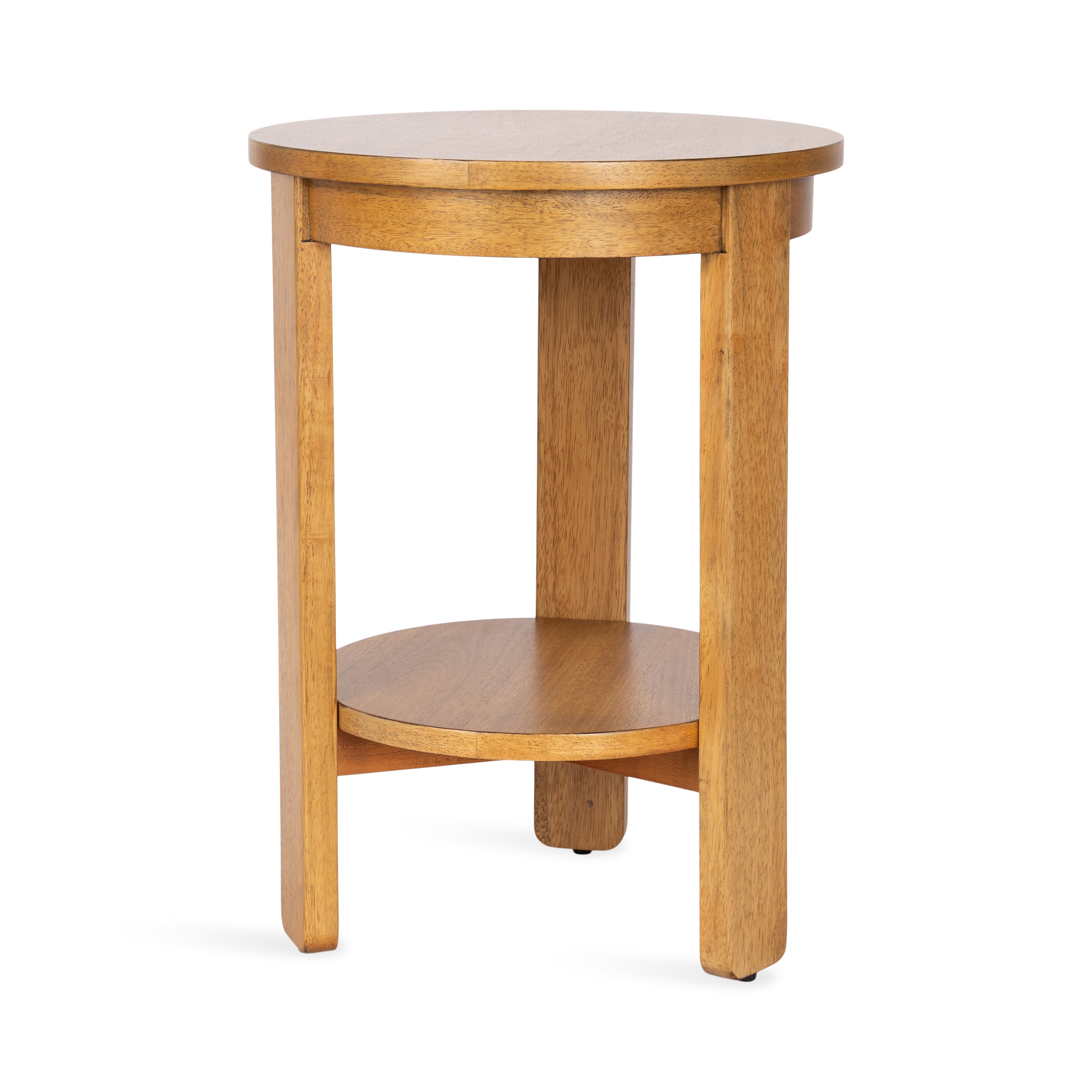 Foxford Round Wood Side Table