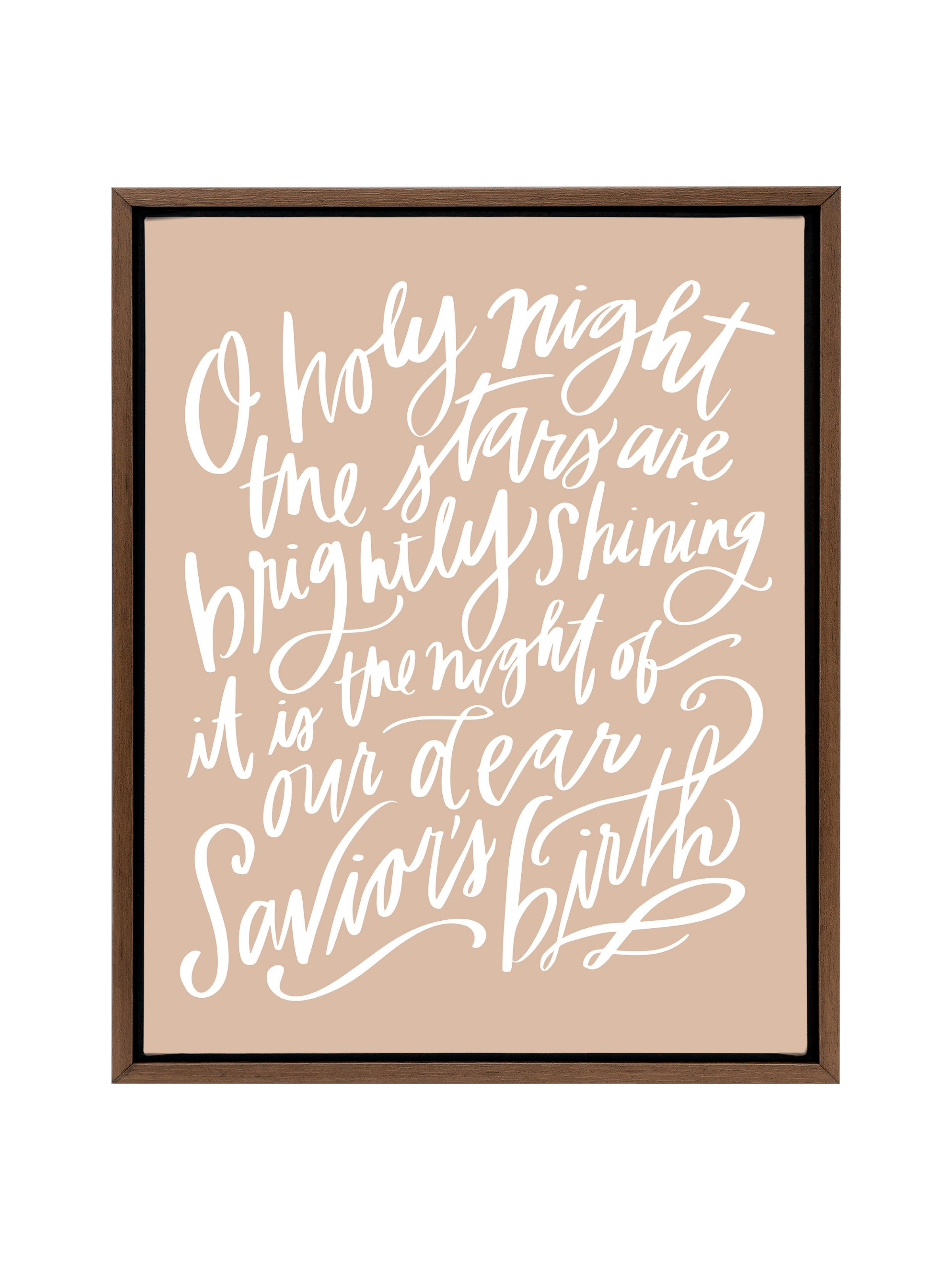 O Holy Night | Cameo | Canvas