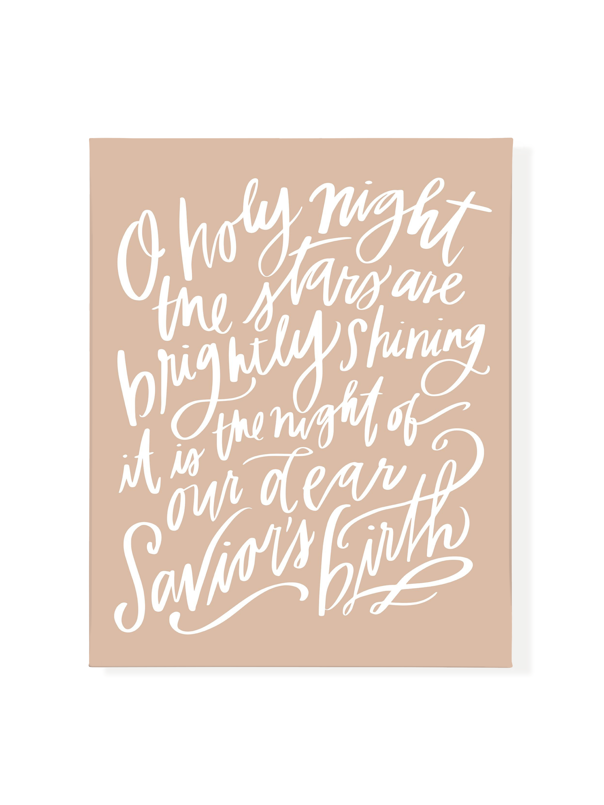 O Holy Night | Cameo | Canvas