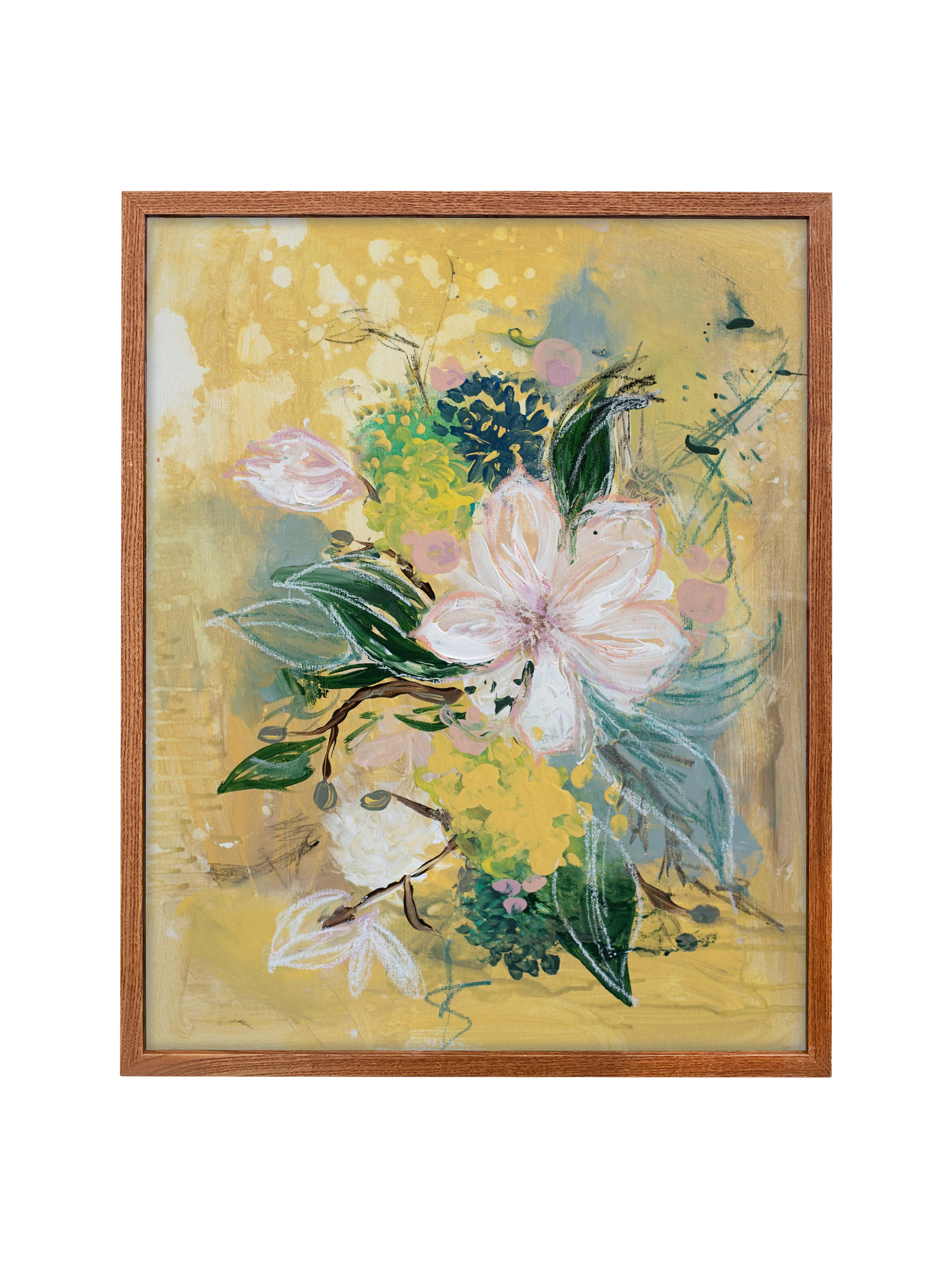 Olive's Bouquet | Canvas