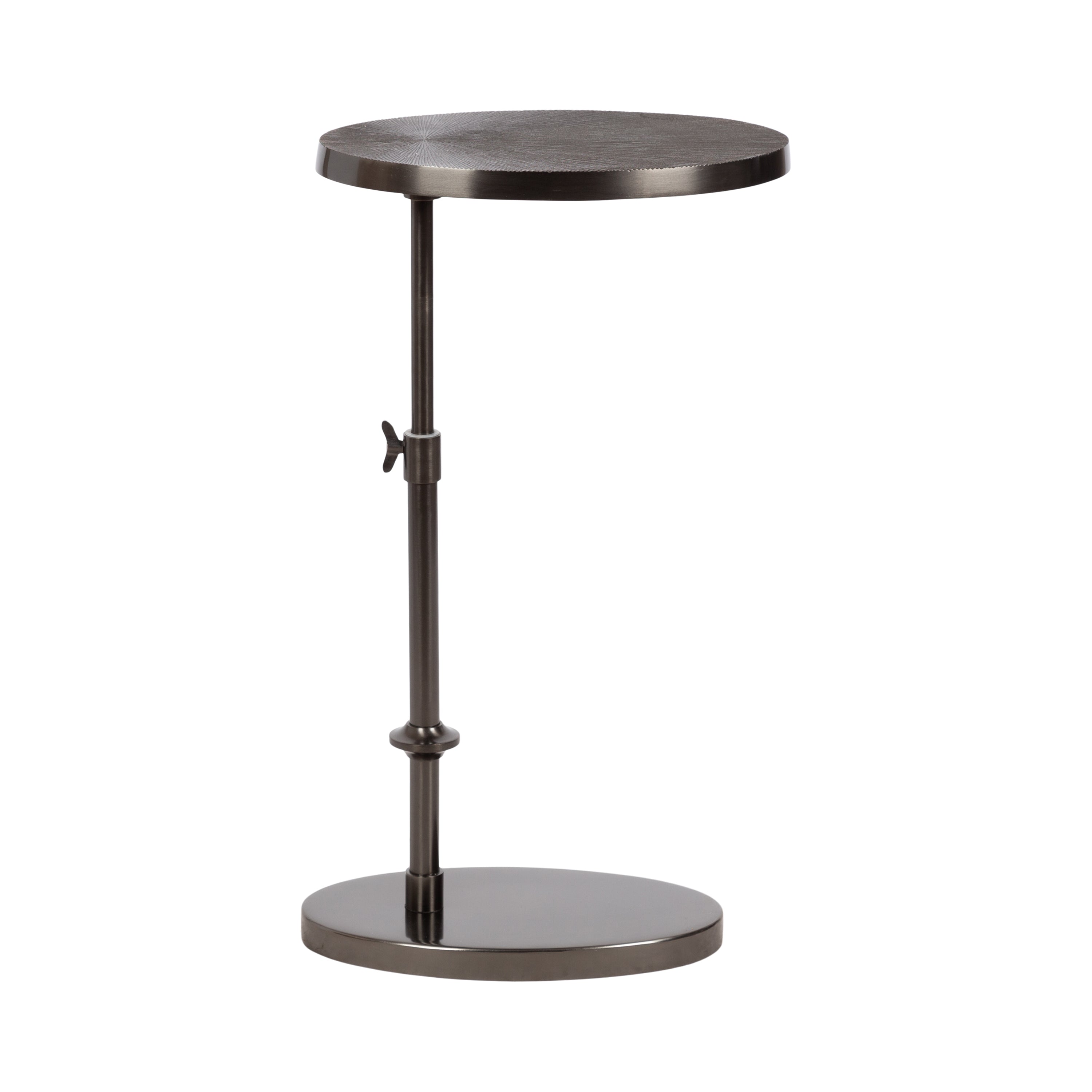 Engles Adjustable Oval Metal Table