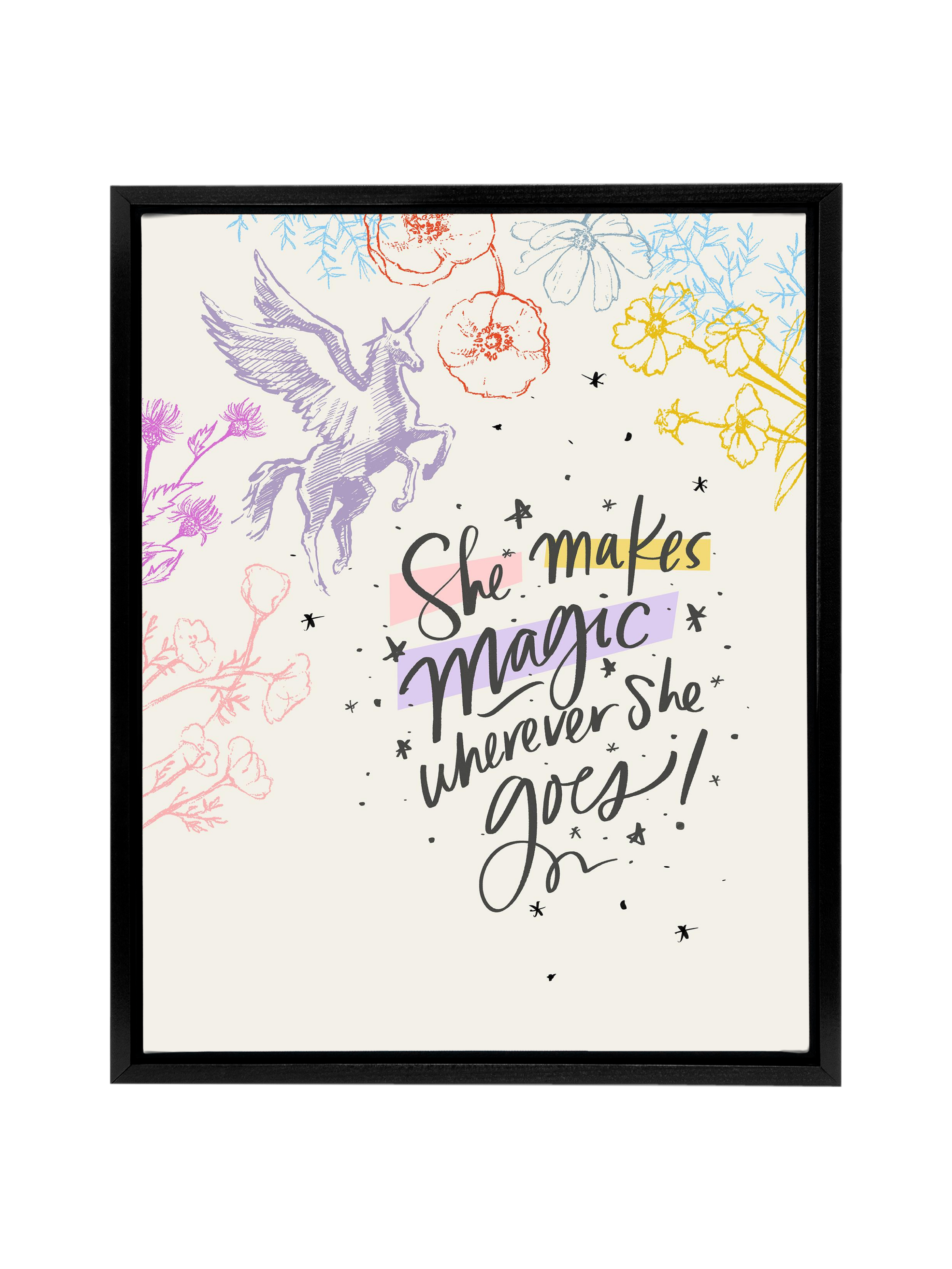 Periwinkle Pegasus | Fun | Canvas