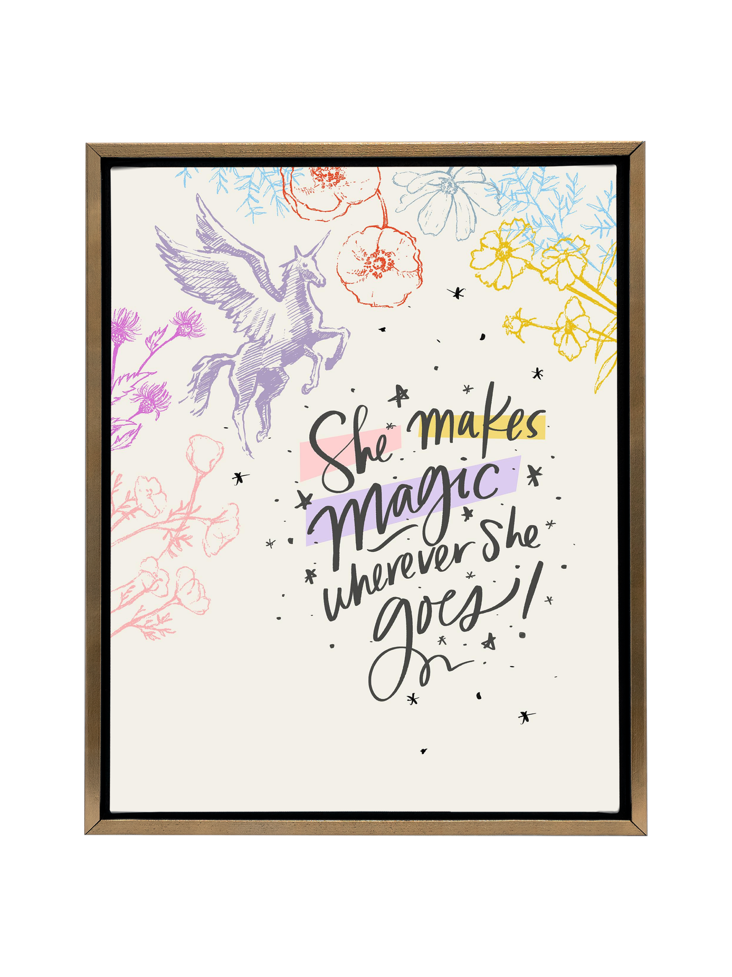 Periwinkle Pegasus | Fun | Canvas